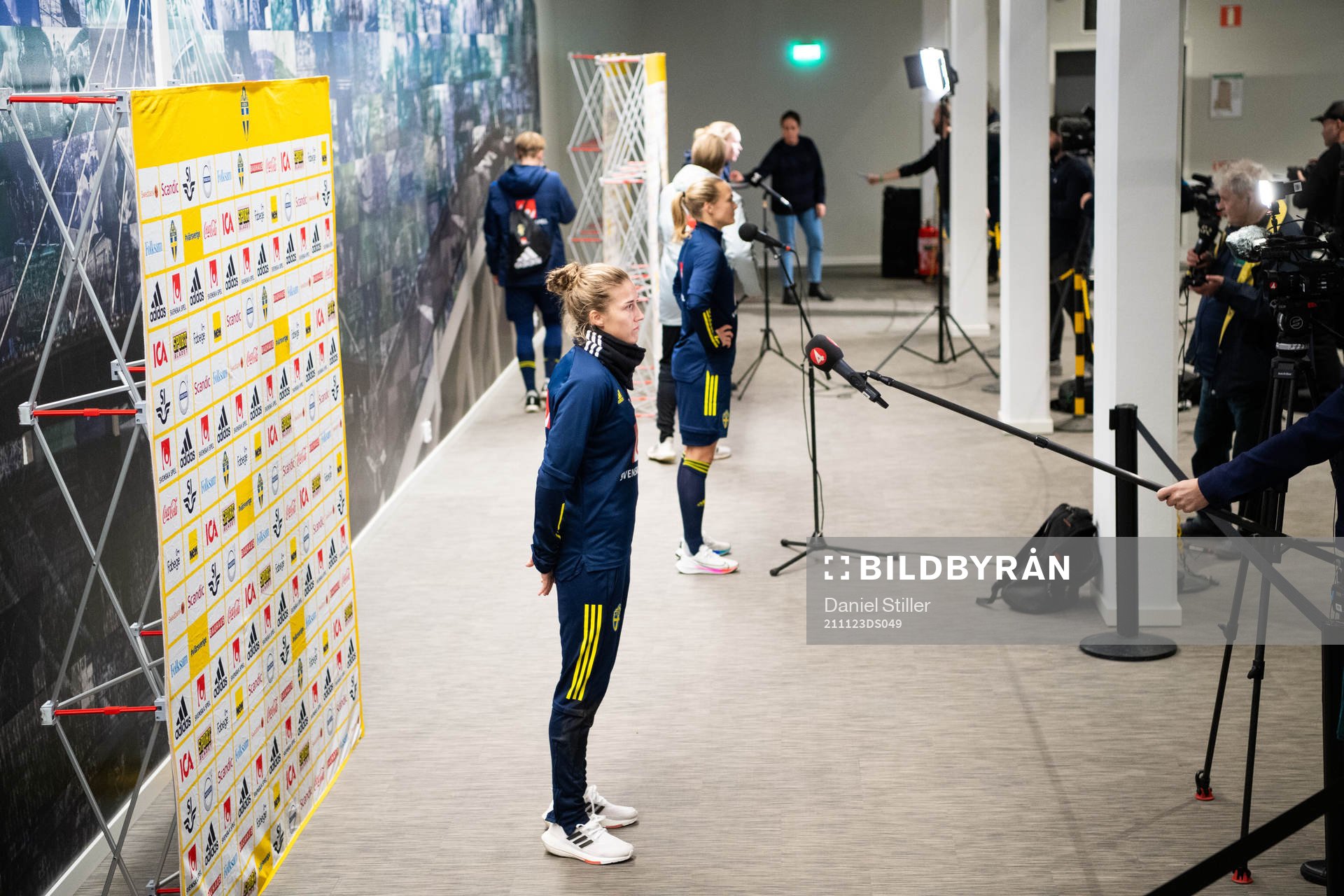 Filippa Angeldahl of the Swedish women's national football