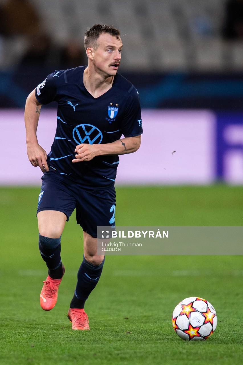 Eric Larsson of Malmö FF