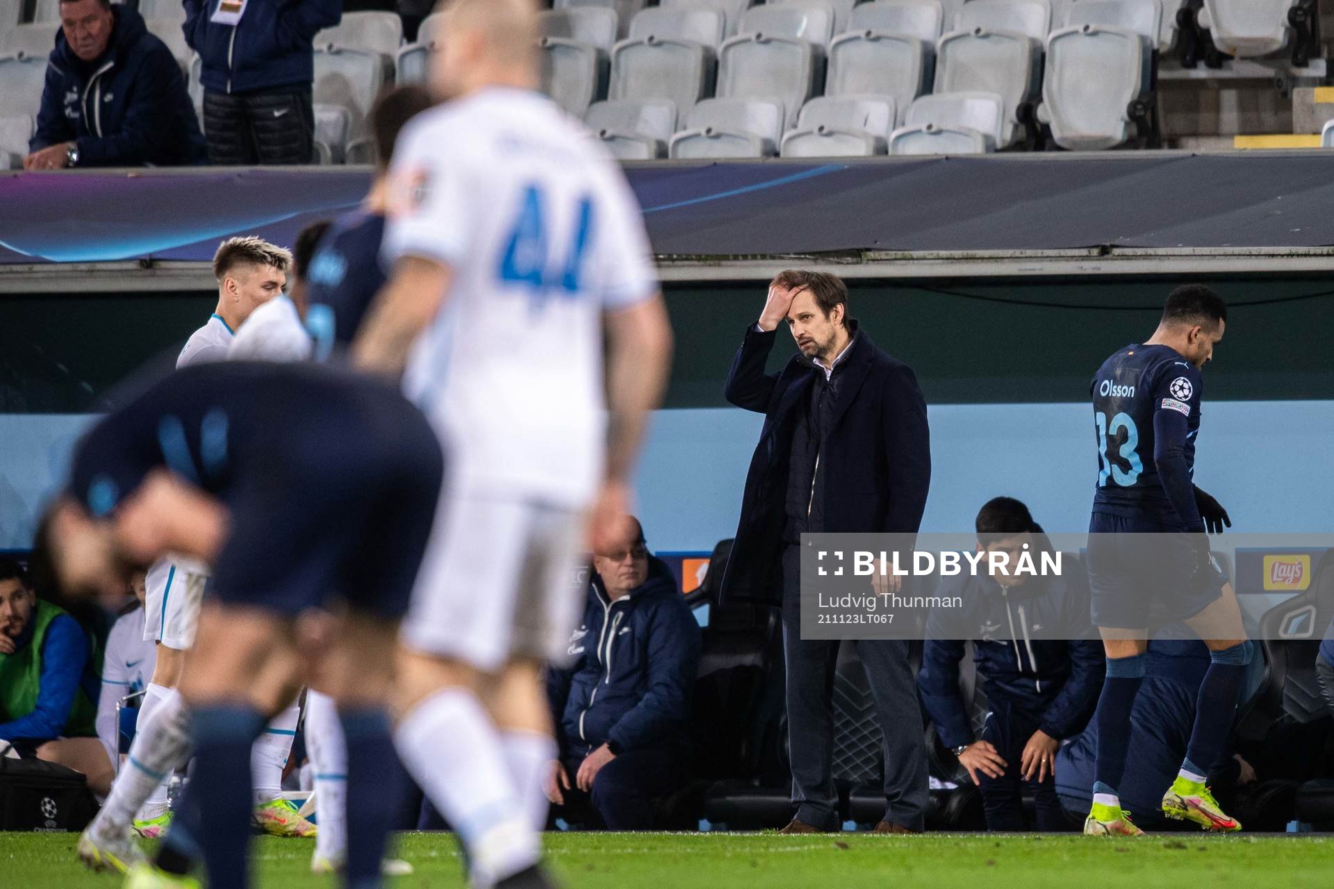 Sergei Semak, head coach of Zenit after the UEFA Champions League football match between Malmö FF and Zenit St Petersburg on November 23, 2021 in Malmö.