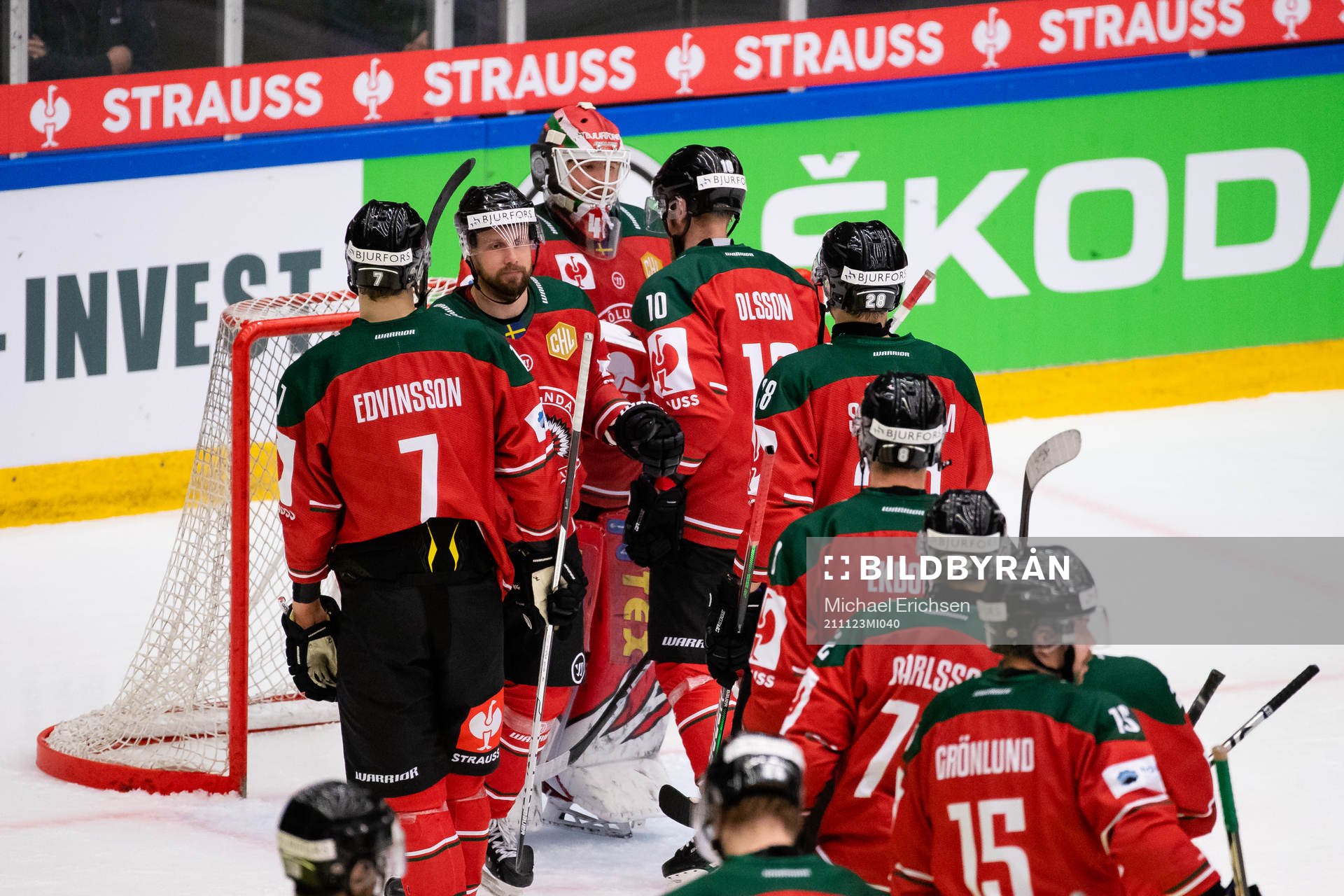 Frölunda celebrates