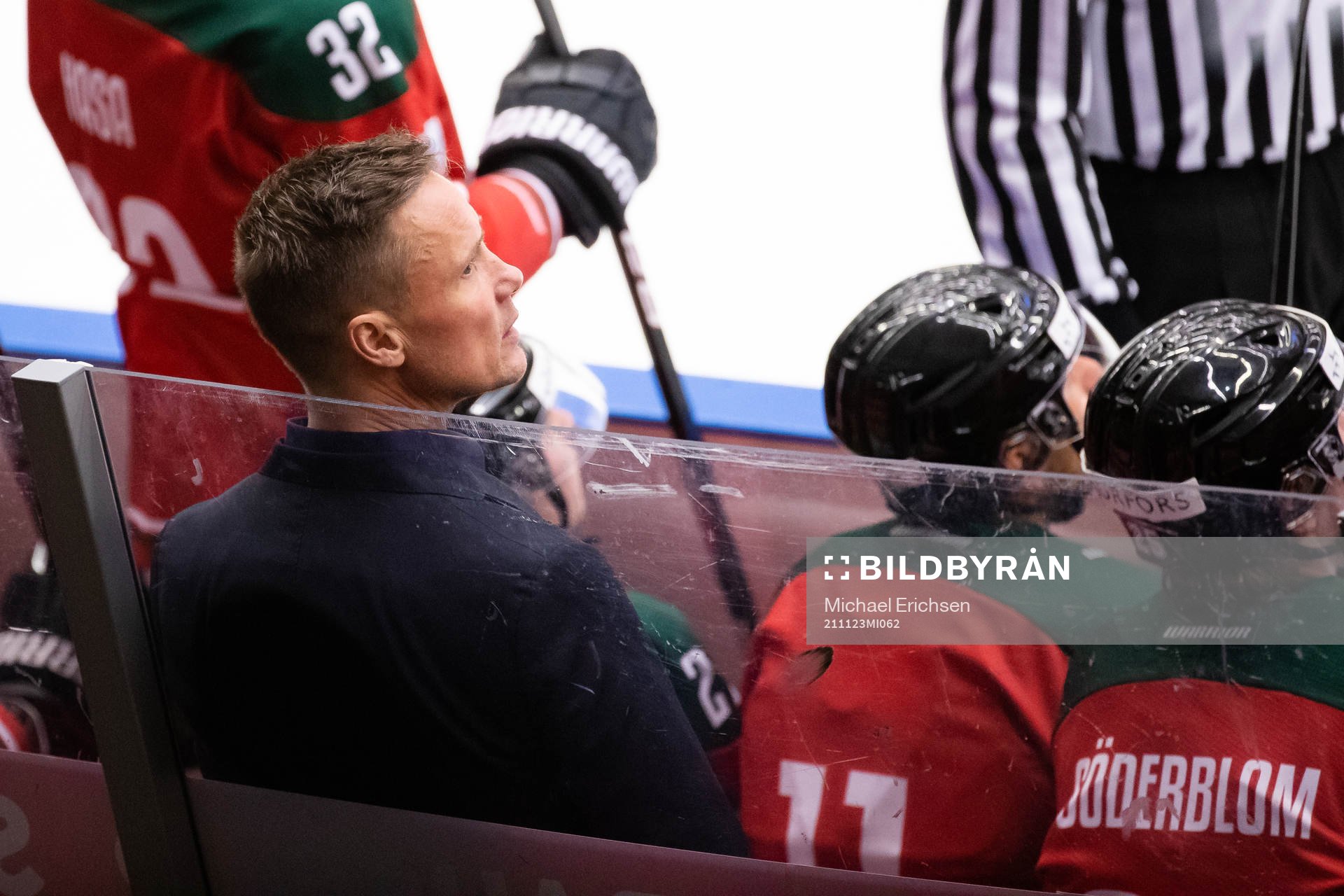 Head coach Roger Rönnberg of Frölunda