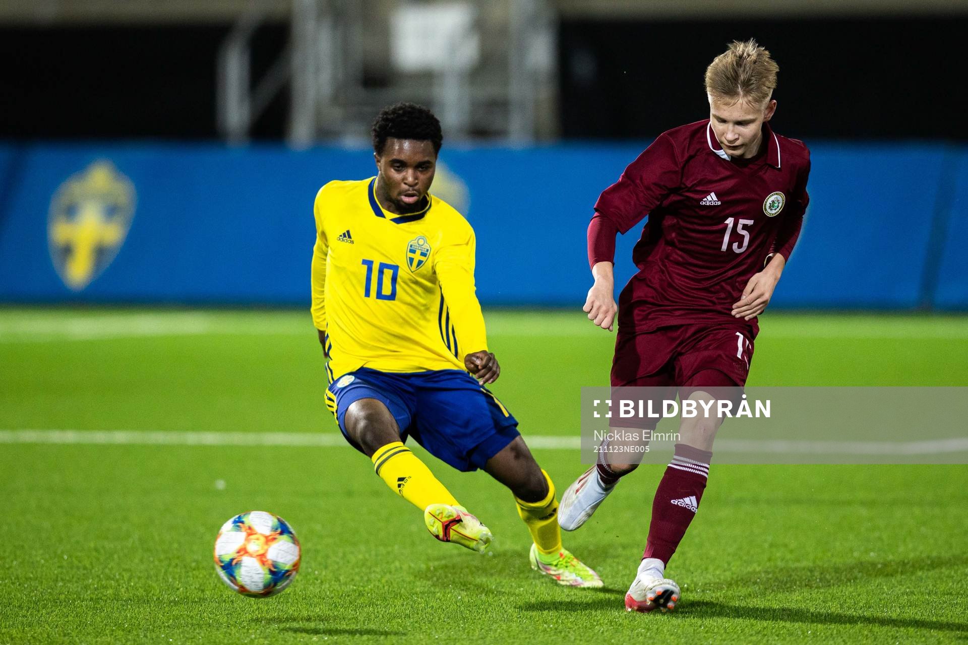 Sveriges Jardell Kanga och Lettland Kristaps Grabovskis