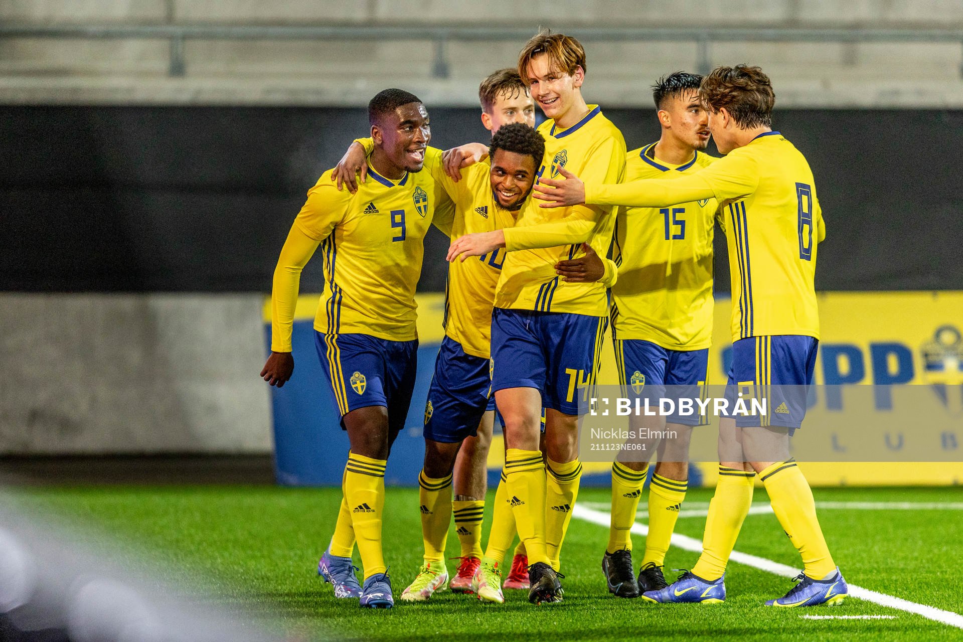 Sveriges Emmanuel Tannor, Jardell Kanga, Fredrik Nissen