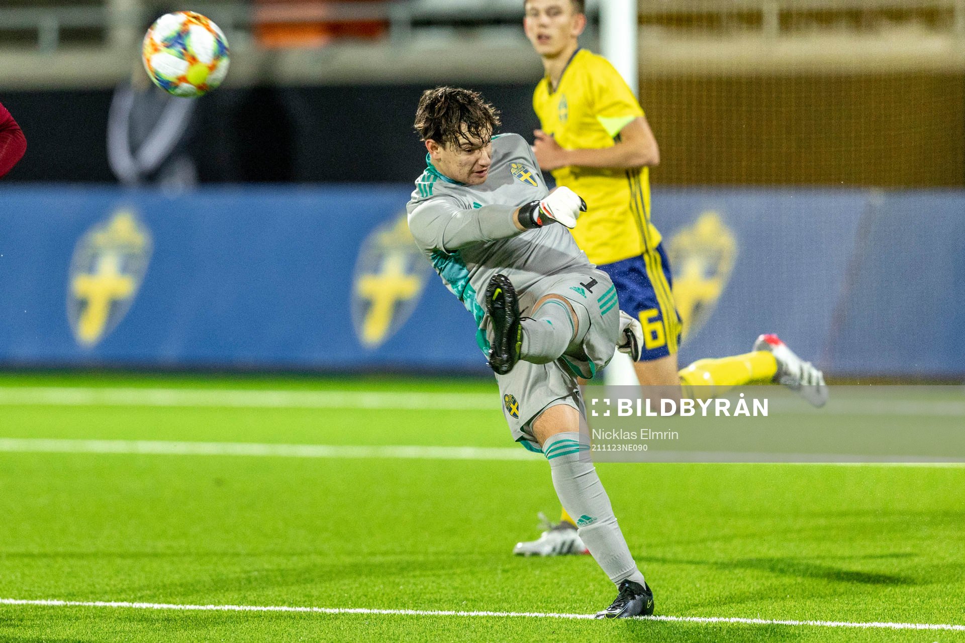 Sveriges målvakt Bishesari Elis
