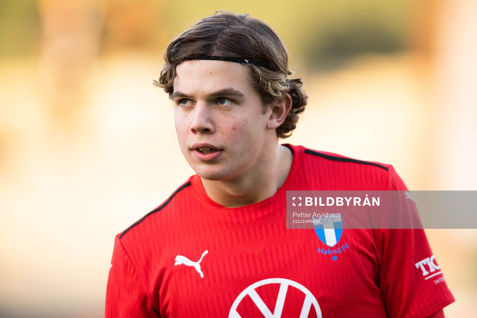 Goalkeeper Melker Ellborg of Malmö FF