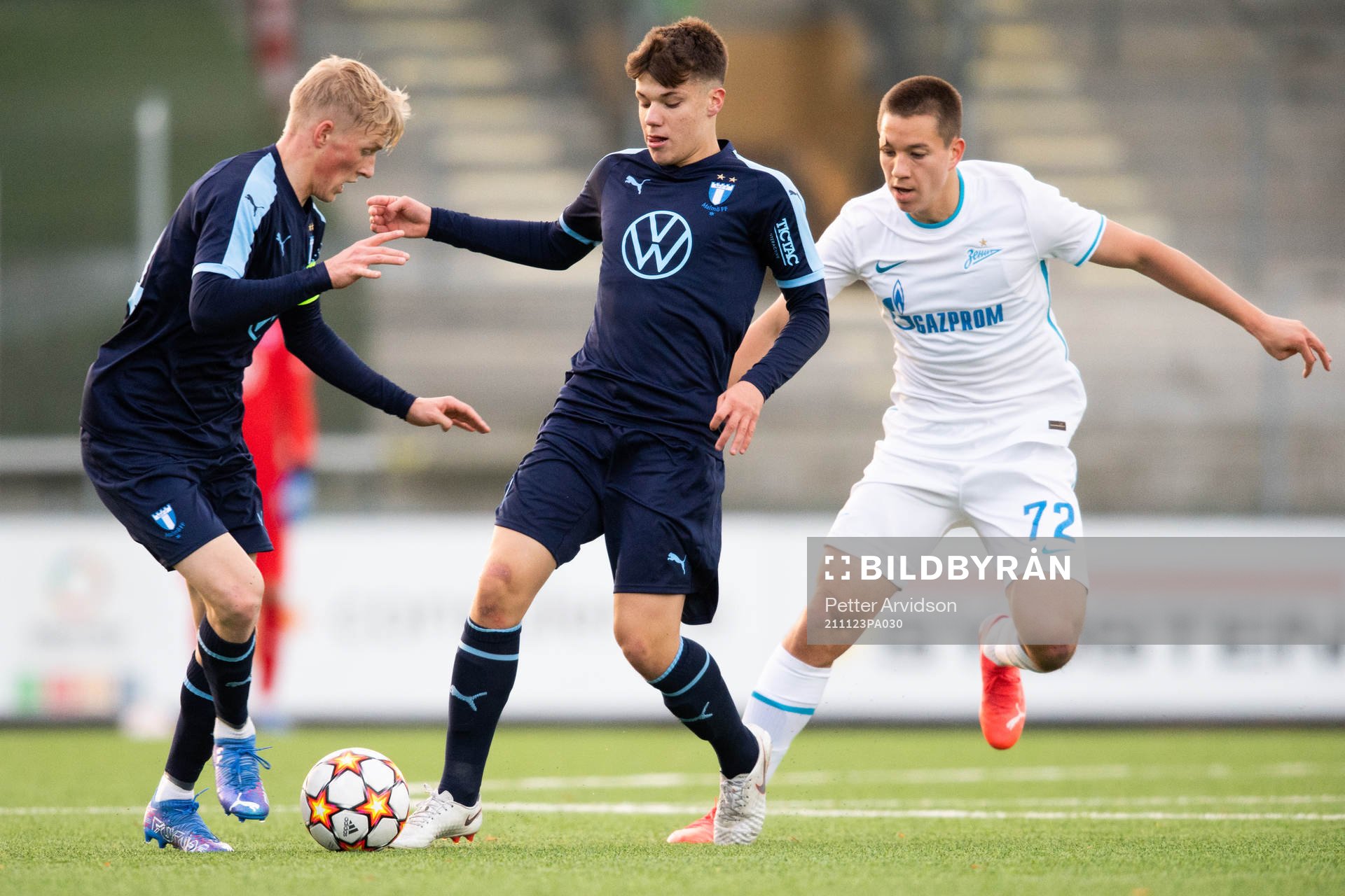 Melker Widell and August Karlin of Malmö FF against