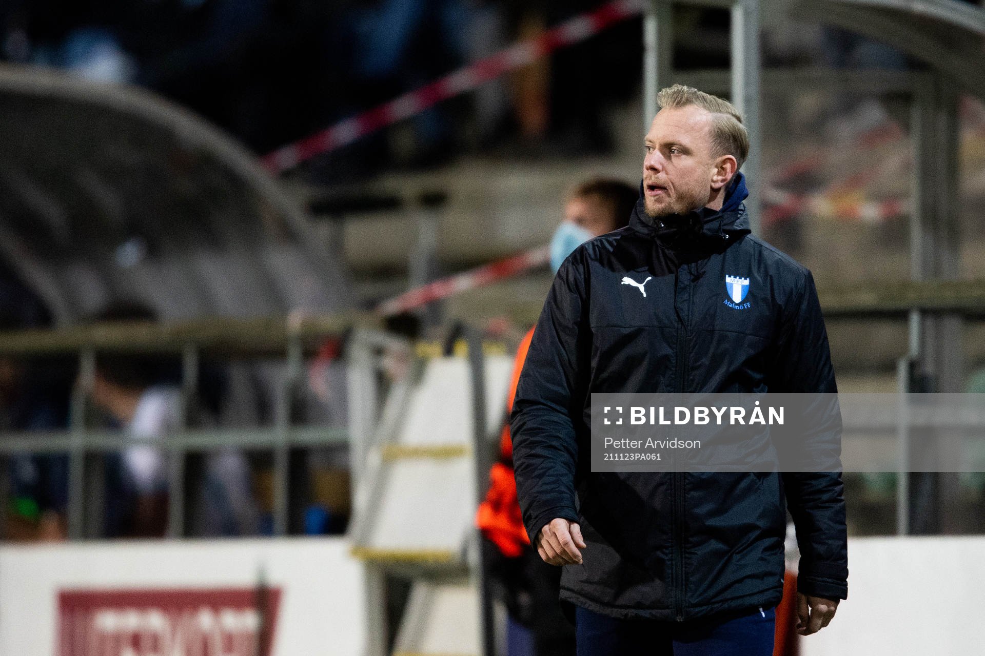 Max Westerberg, head coach of Malmö FF