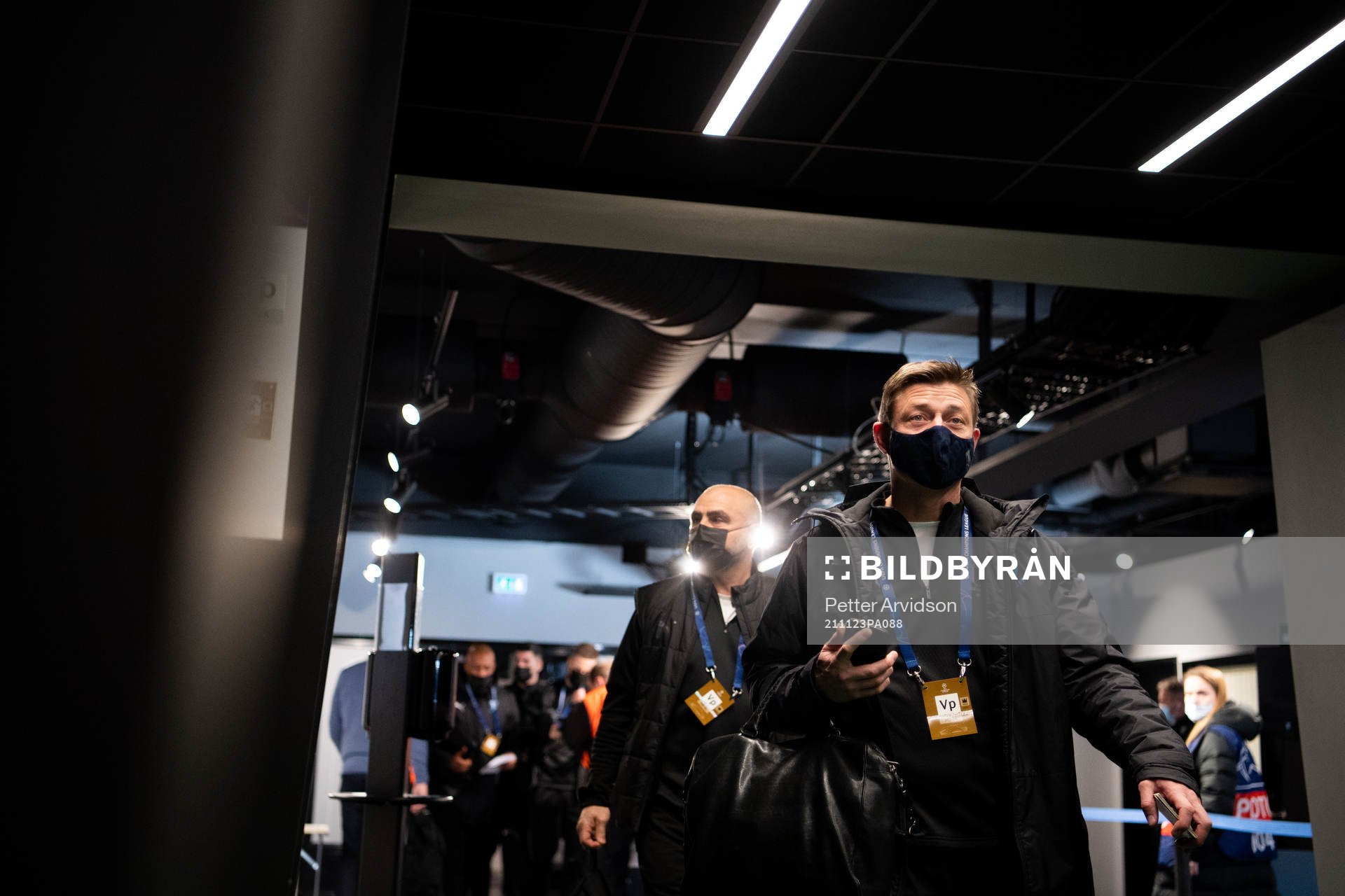 Jon Dahl Tomasson, head coach of Malmö FF arrive at the