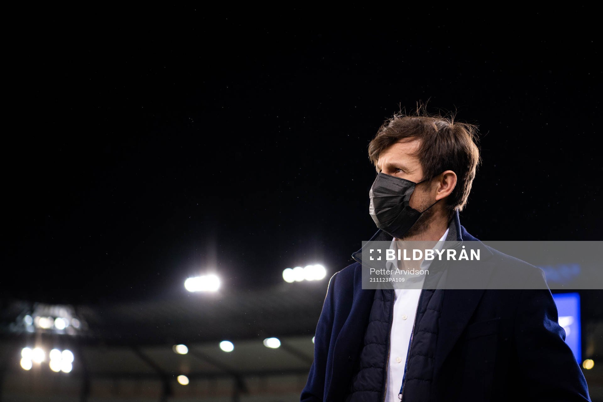 Sergei Semak, head coach of Zenit ahead of the UEFA Champions League football match between Malmö FF and Zenit St Petersburg on November 23, 2021 in Malmö.
