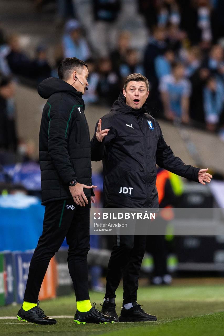 Jon Dahl Tomasson, head coach of Malmö FF