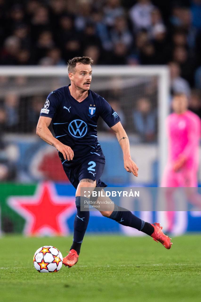 Eric Larsson of Malmö FF