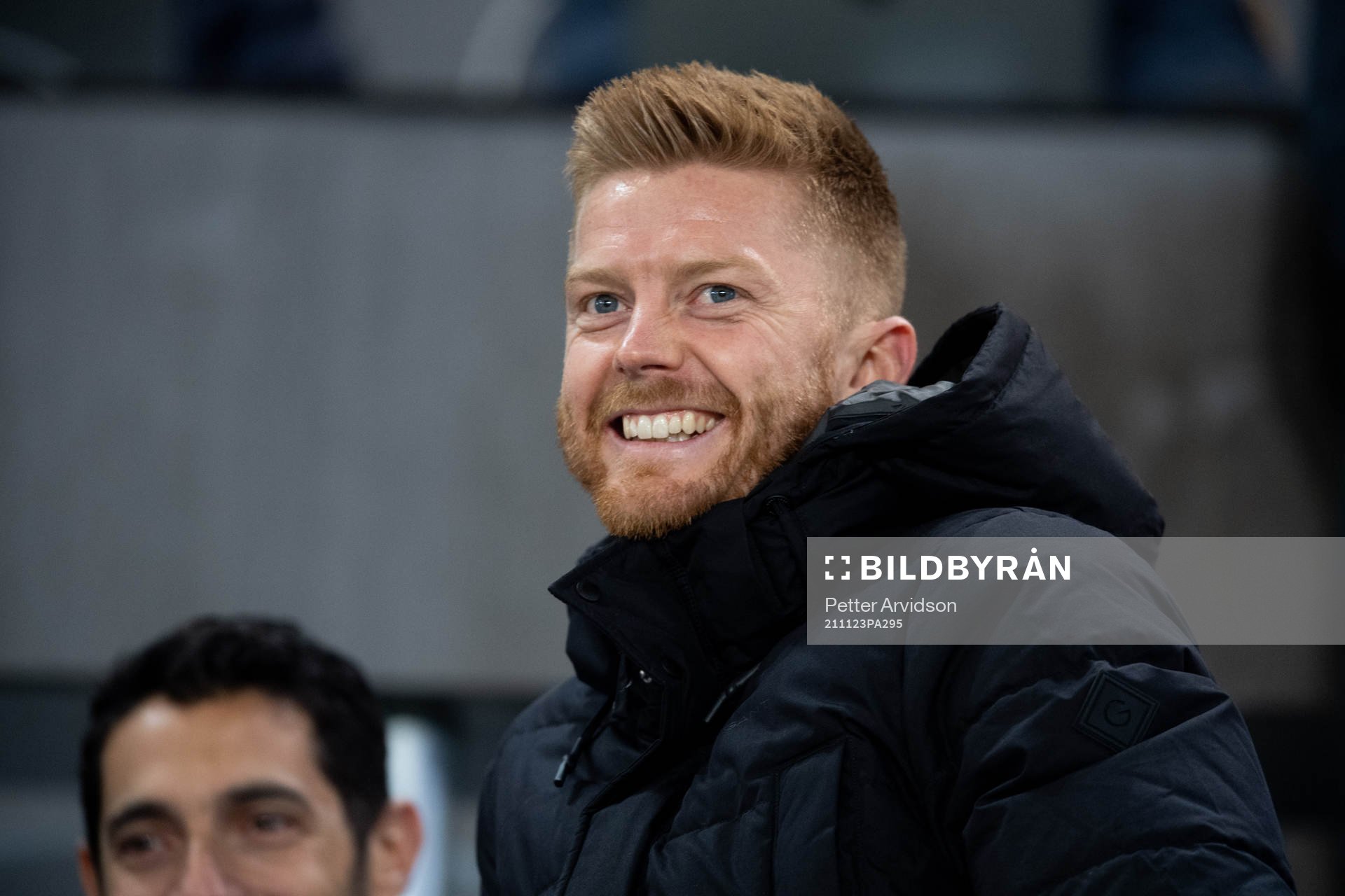 Anders Christiansen of Malmö FF in the stands