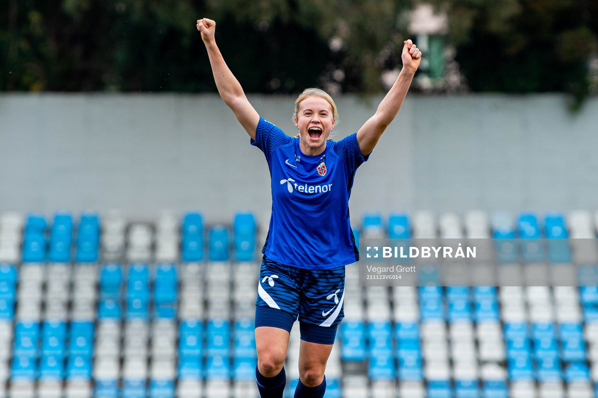 Julie Blakstad of the Norwegian women's national football