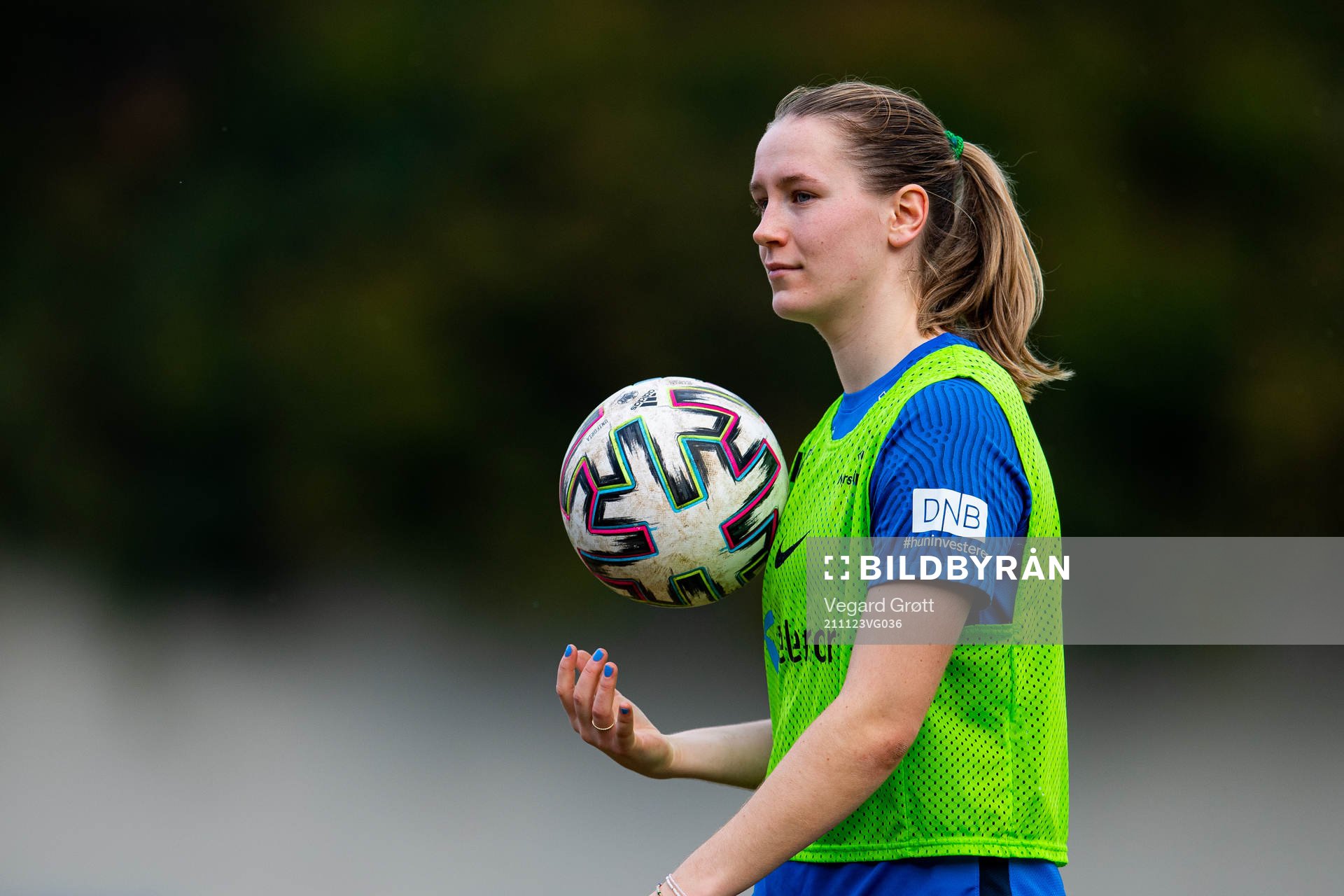 Elisabeth Terland of the Norwegian women's national