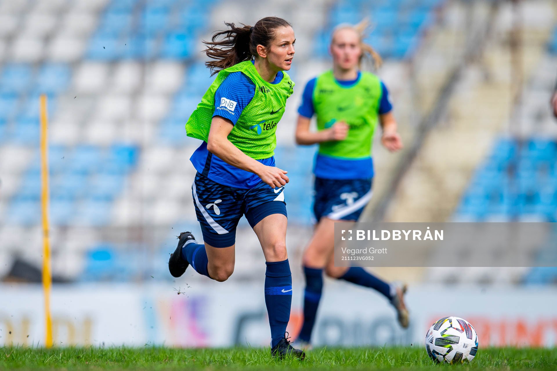 Tuva Hansen of the Norwegian women's national football team