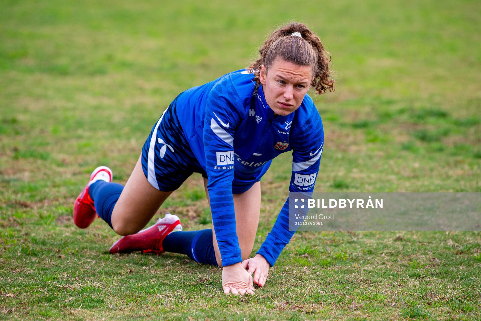 Synne Skinnes Hansen of the Norwegian women's national