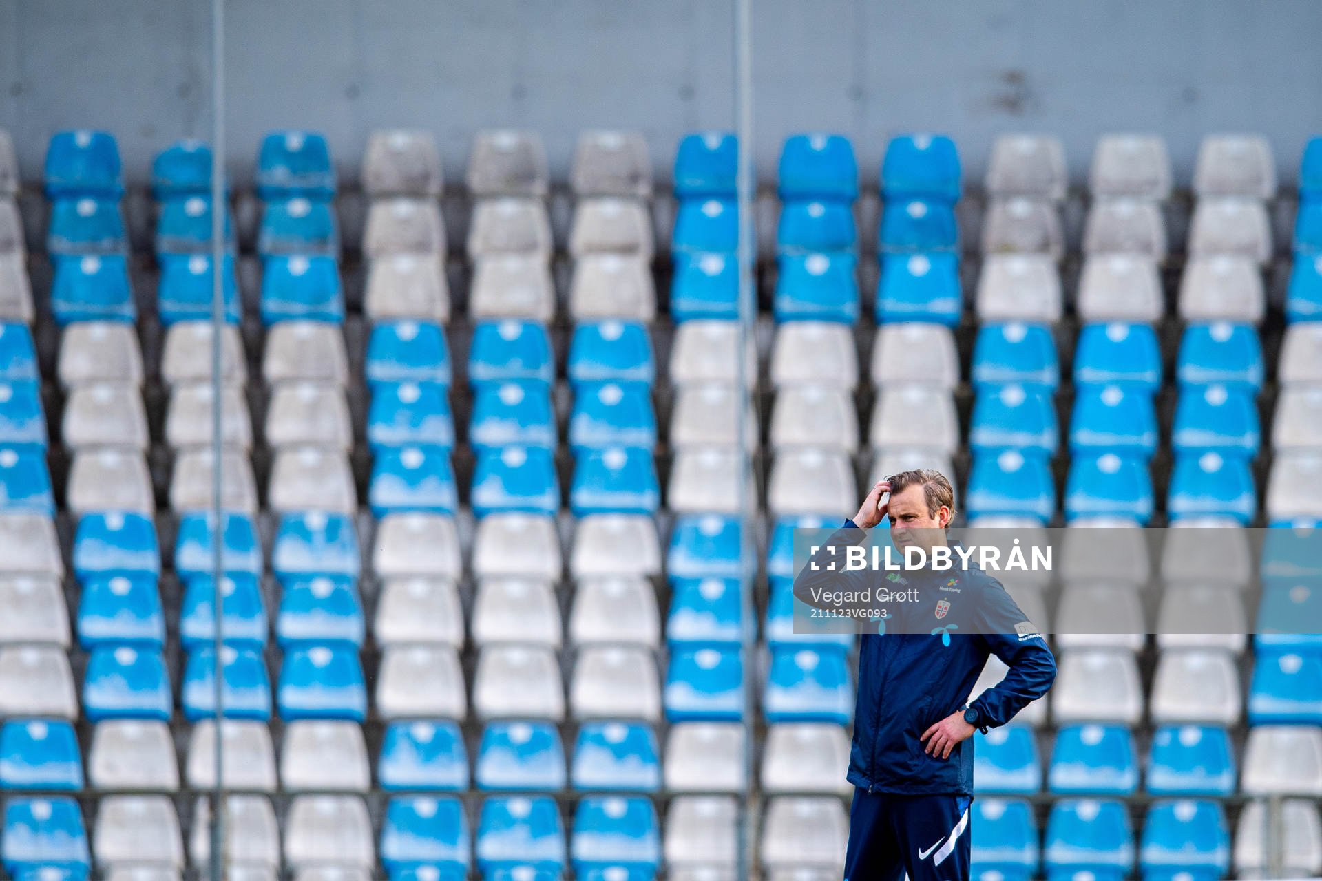 Roger Eskeland, goalkeeper coach of the Norwegian women's