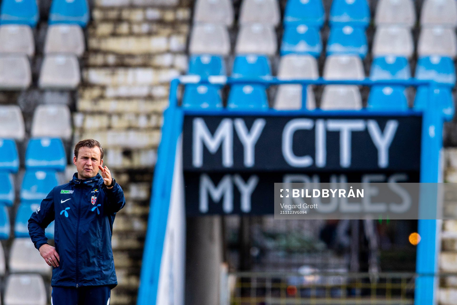 Roger Eskeland, goalkeeper coach of the Norwegian women's