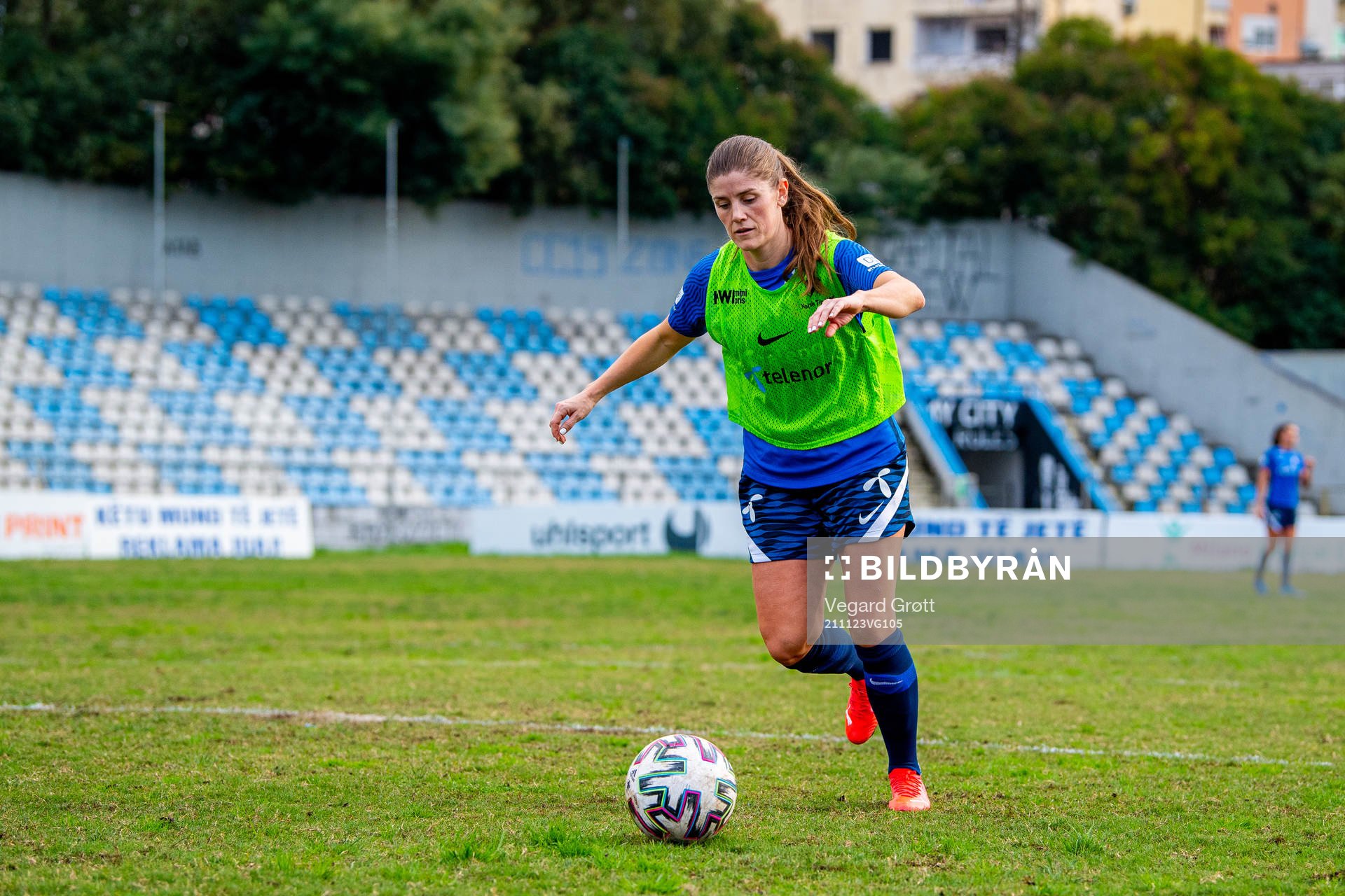 Maren Mjelde of the Norwegian women's national football team