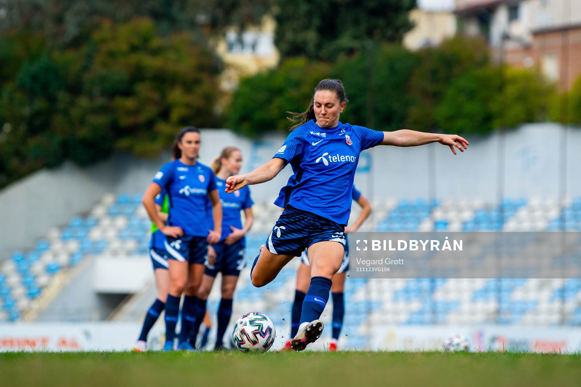 Vilde Bøe Risa of the Norwegian women's national football