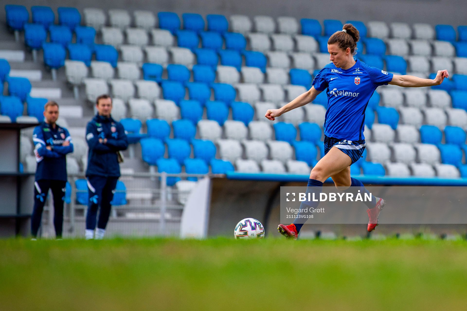 Synne Skinnes Hansen of the Norwegian women's national