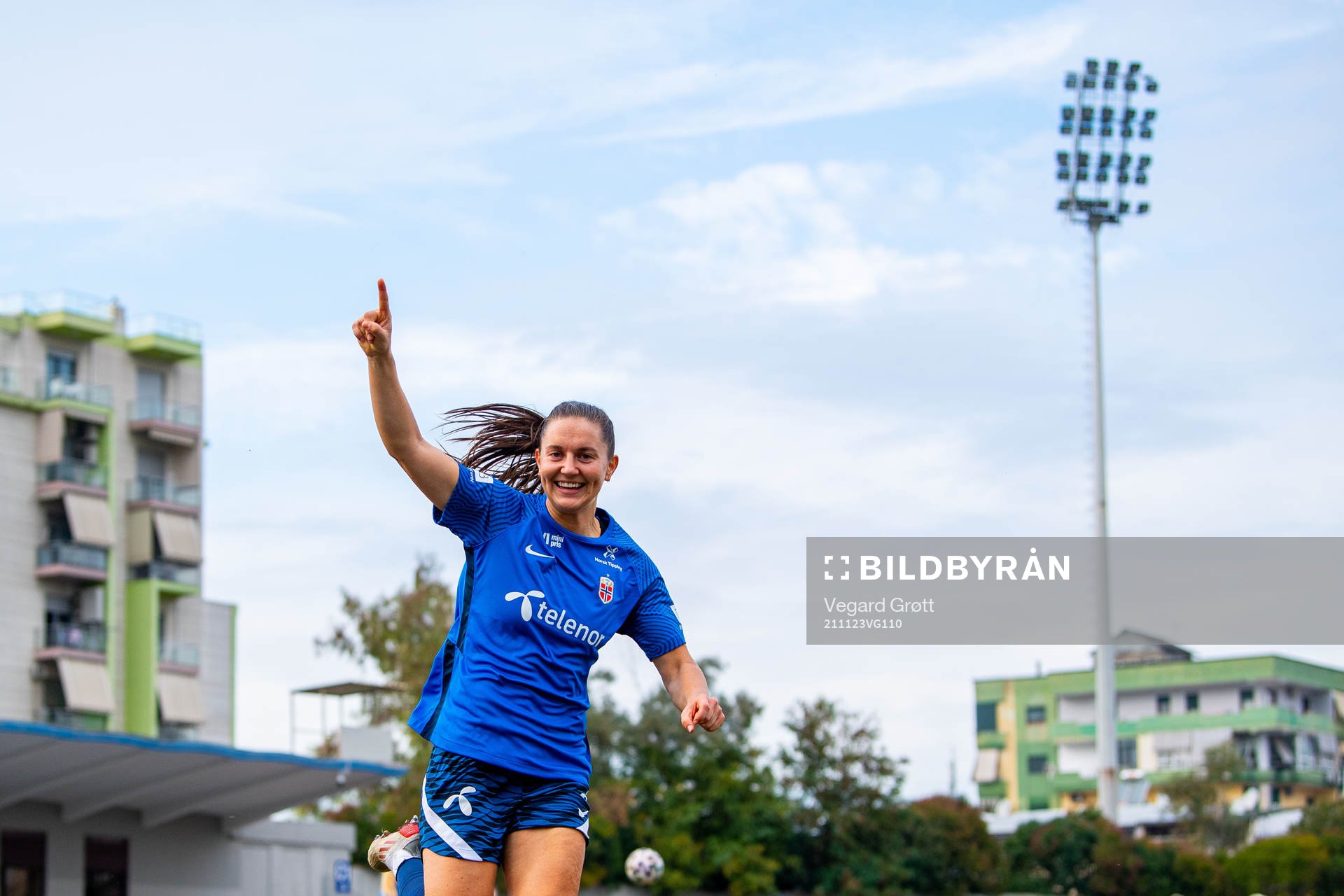 Vilde Bøe Risa of the Norwegian women's national football