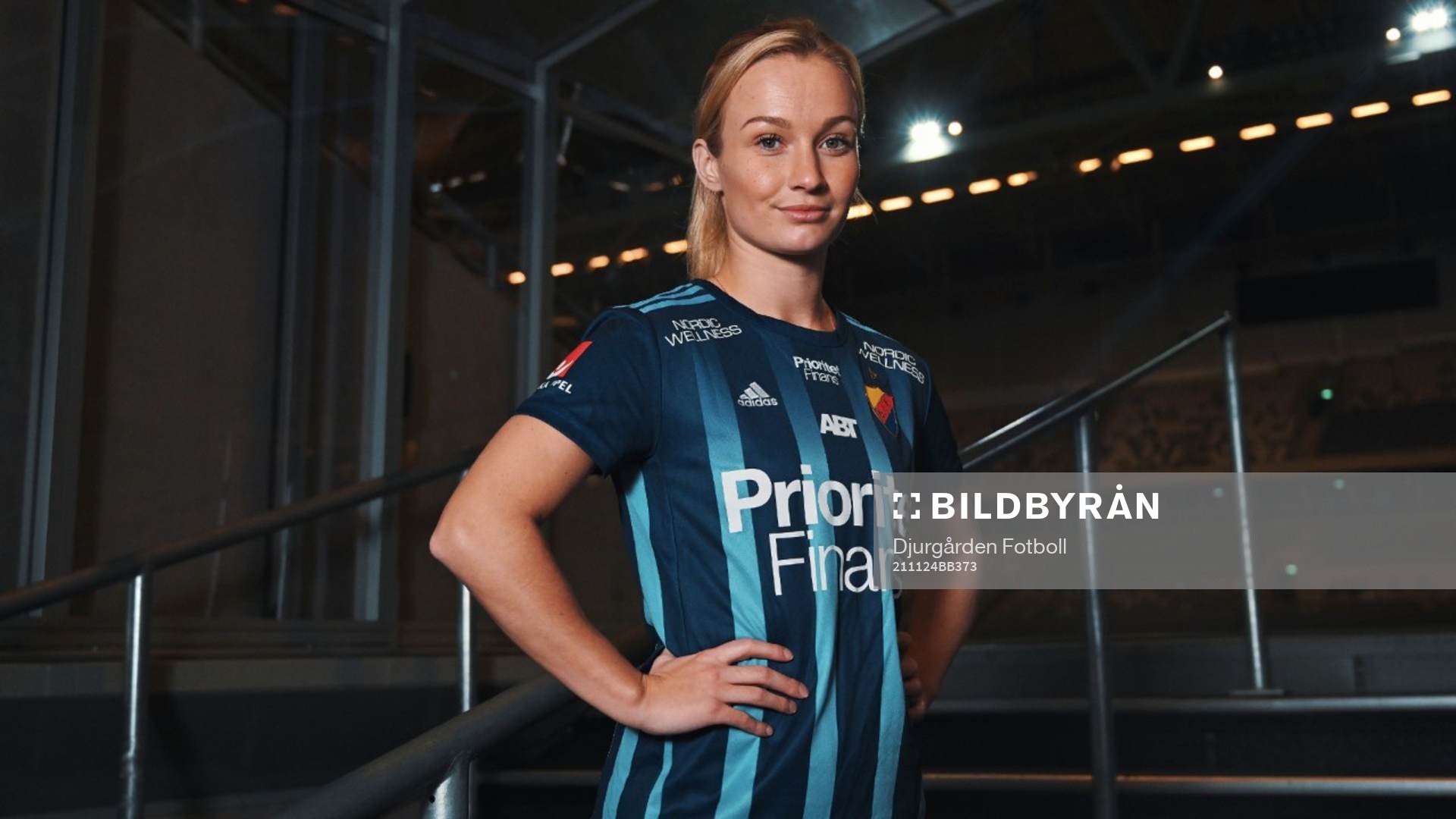 På denna handout-bild från Djurgården Fotboll