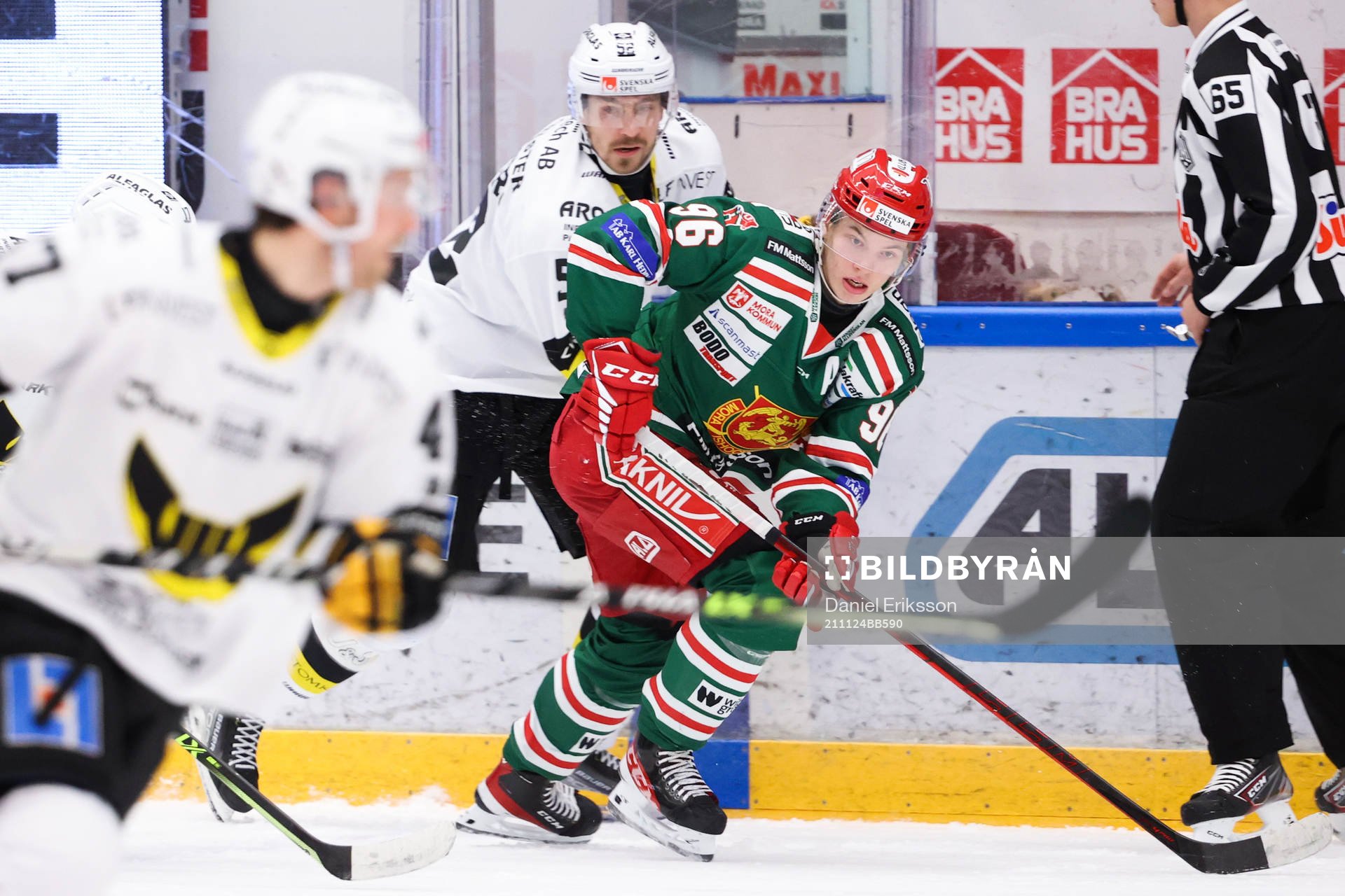 Moras Lukas Wernblom och Västerås August Tornberg