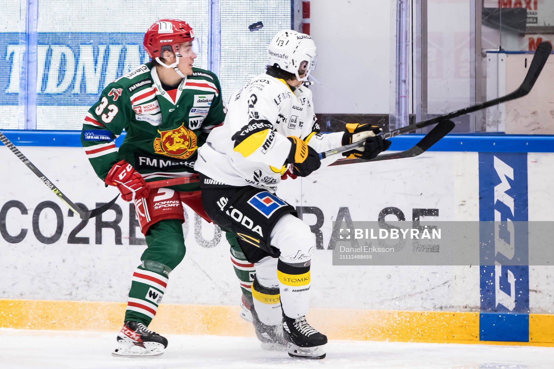 Moras Olle Strandell  och Västerås Mikael Hakkarainen
