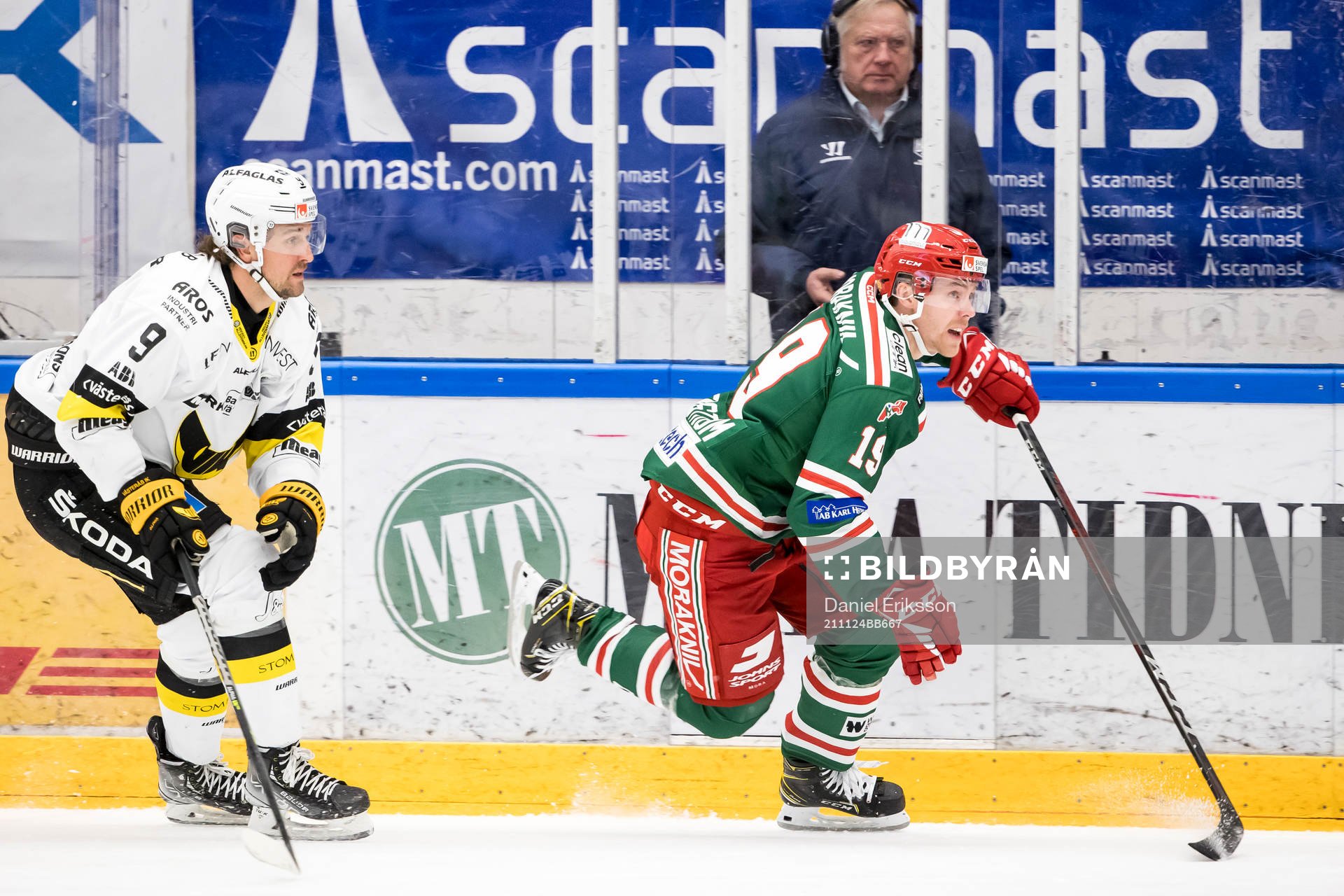 Västerås Mikael Frycklund och Moras Filip Lennström