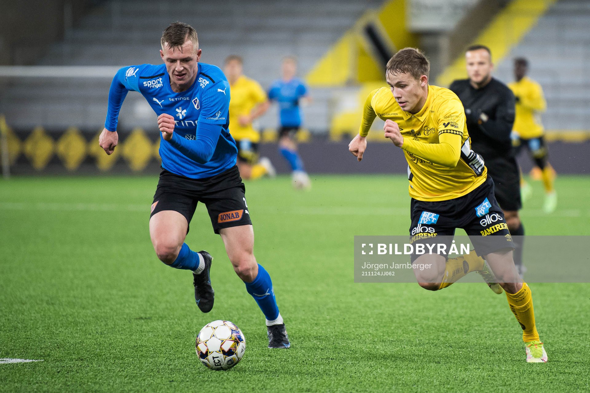Halmstads Filip Larsson och Elfsborgs Jacob Ondrejka