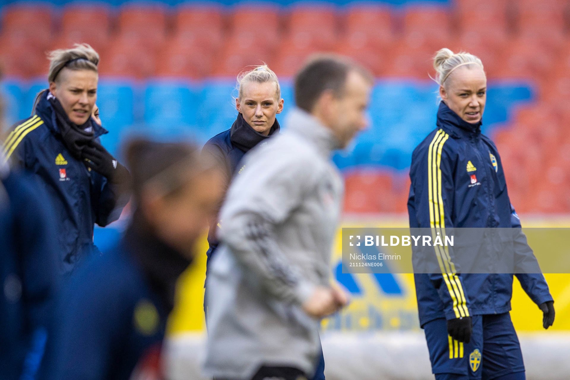 Stina Blackstenius och Carolina Seger