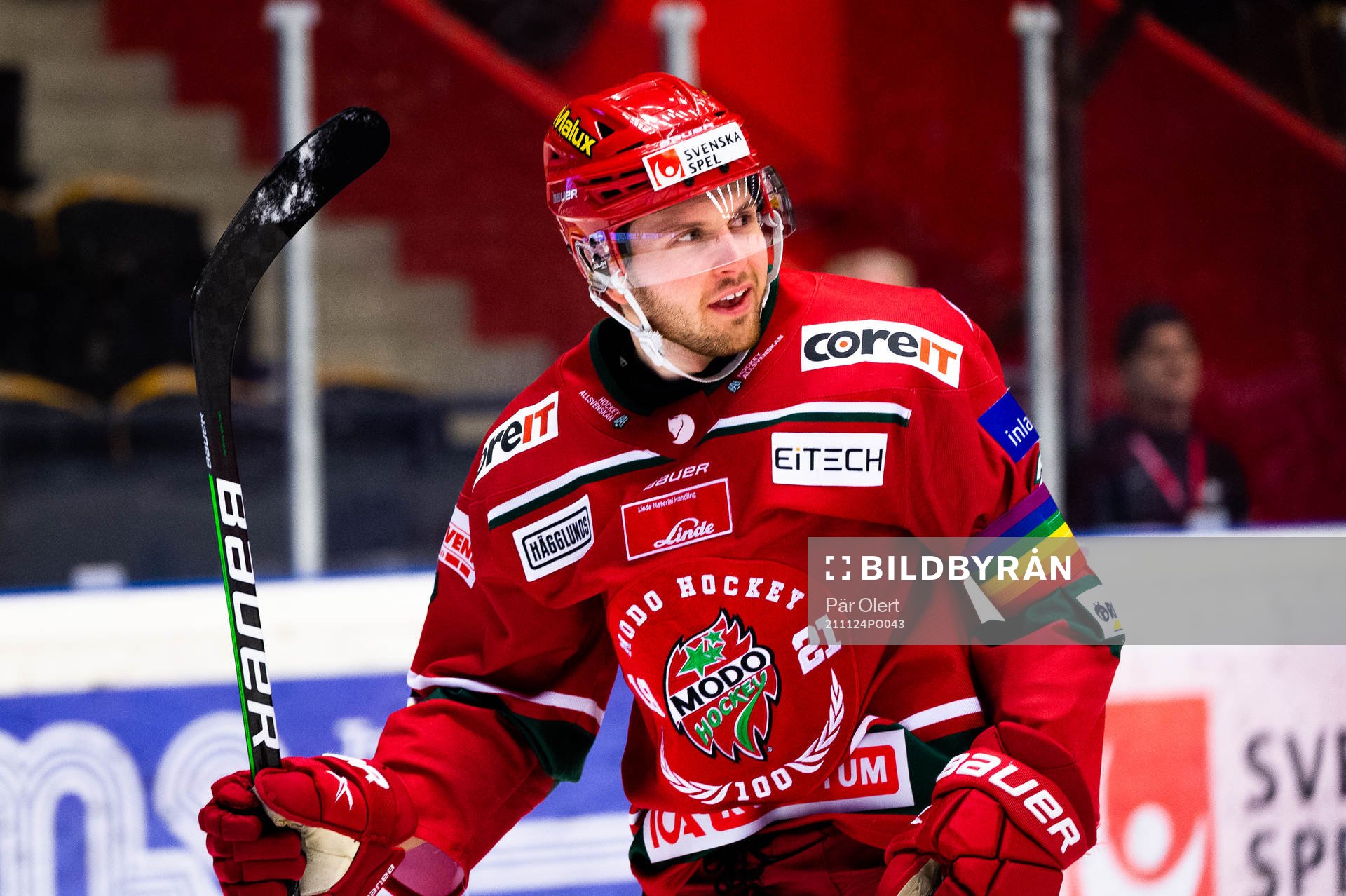 Modos Pontus Näsén jublar