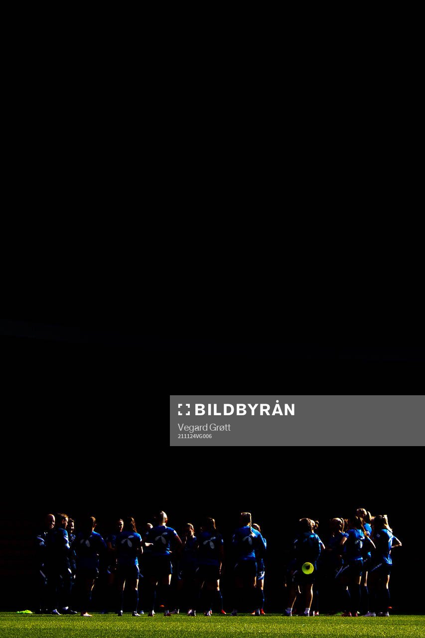 Players of the Norwegian women's national football team