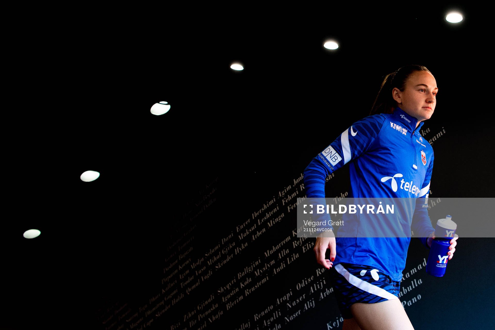 Vilde Hasund of the Norwegian women's national football team
