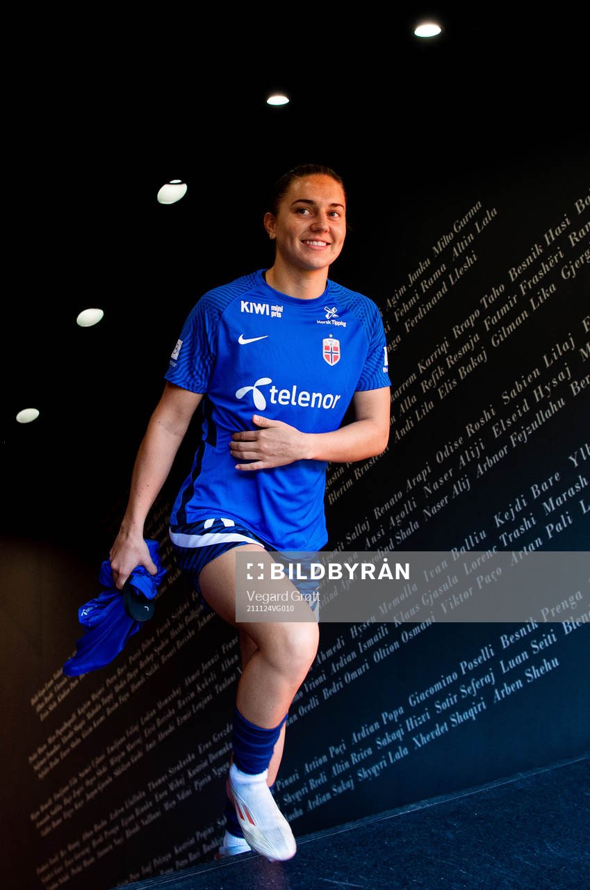 Vilde Bøe Risa of the Norwegian women's national football