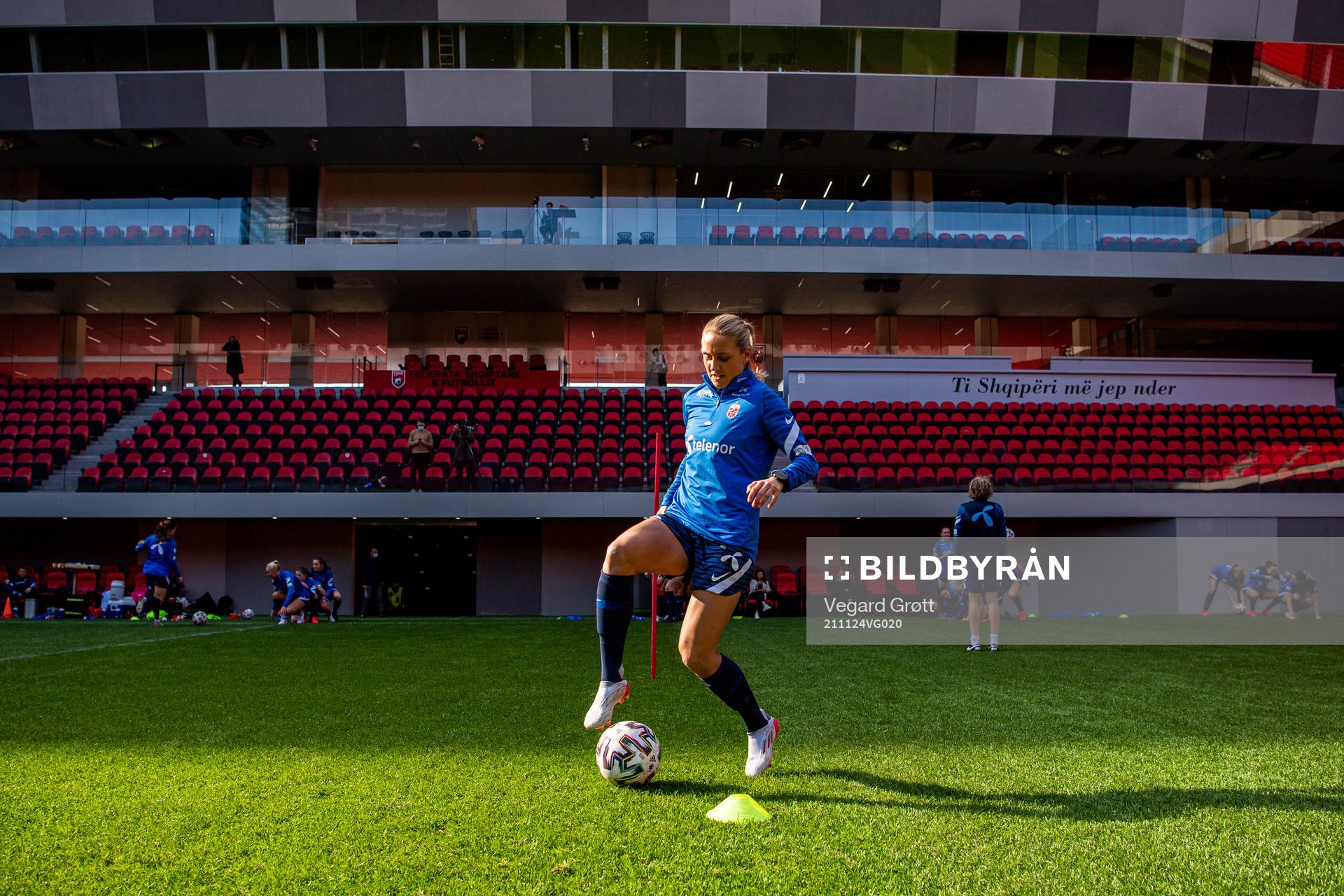 Lisa Fjeldstad Naalsund of the Norwegian women's national