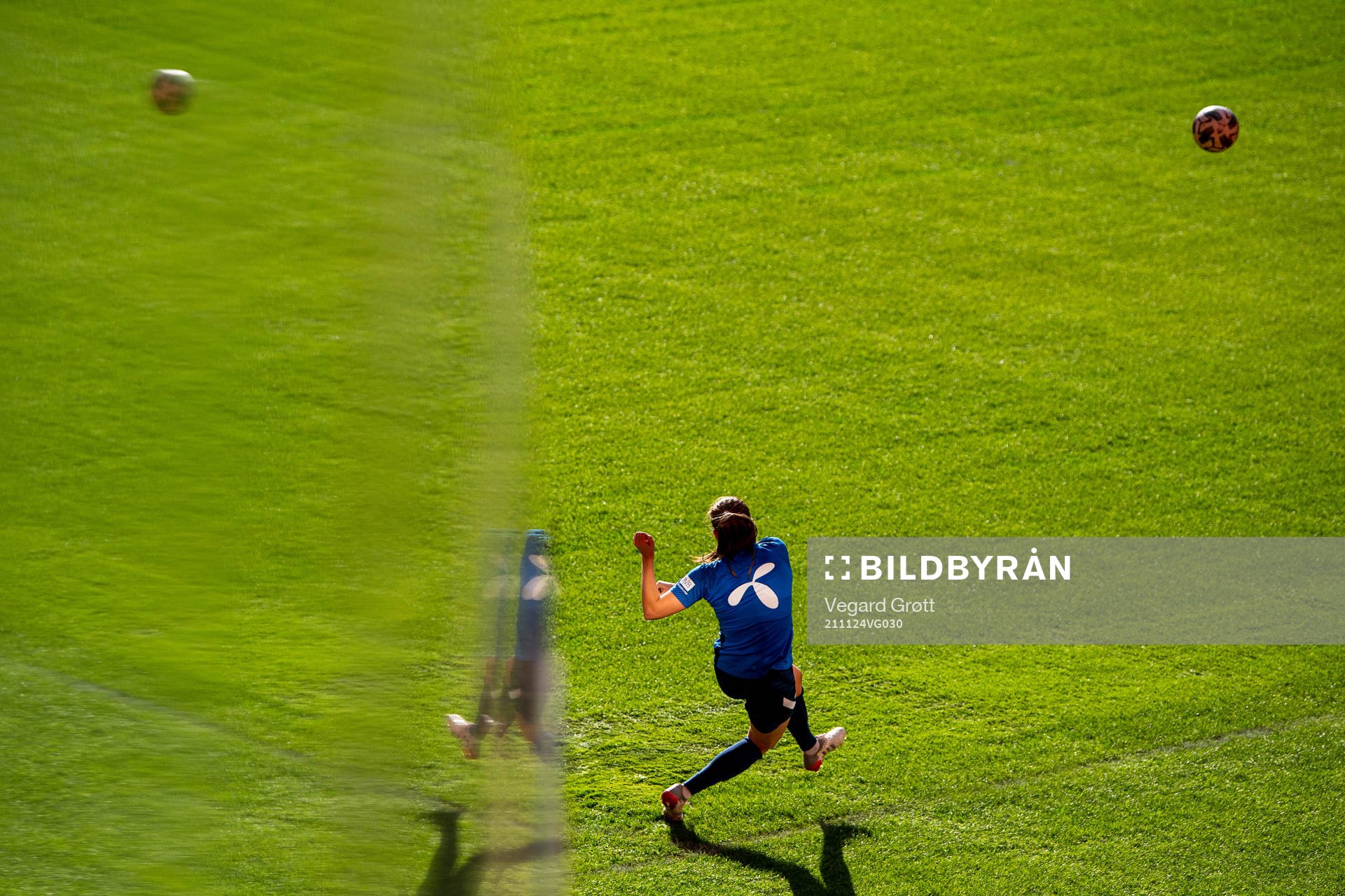 Guro Reiten of the Norwegian women's national football team