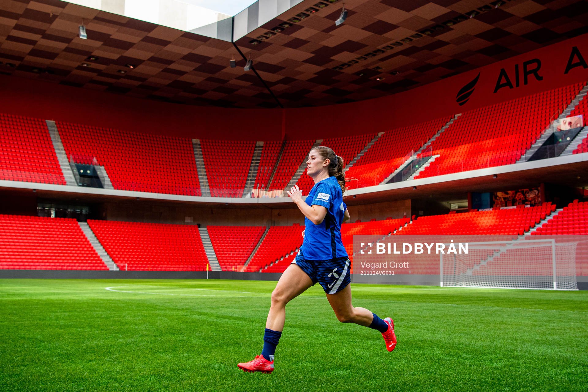Maren Mjelde of the Norwegian women's national football team