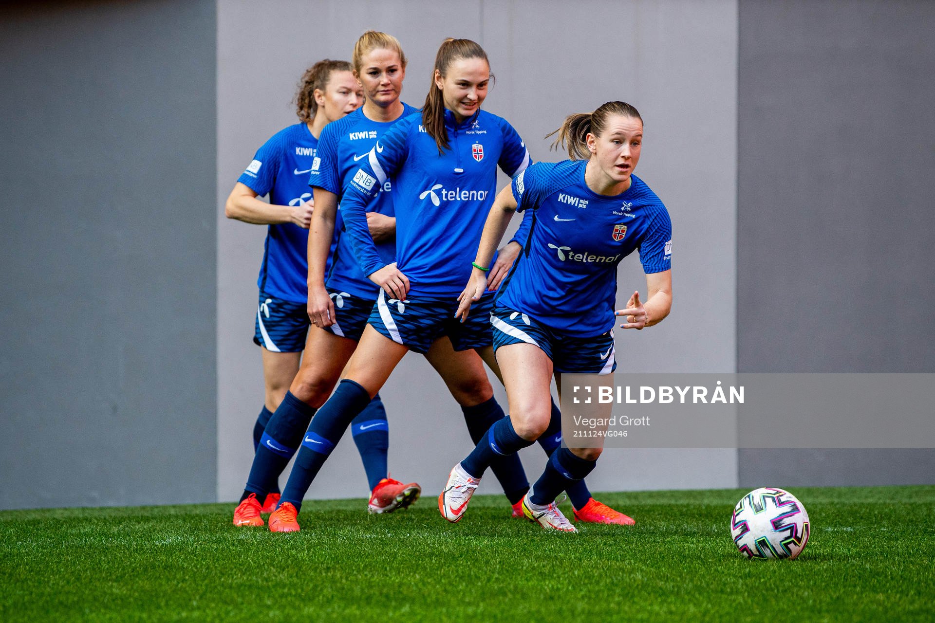 Elisabeth Terland of the Norwegian women's national