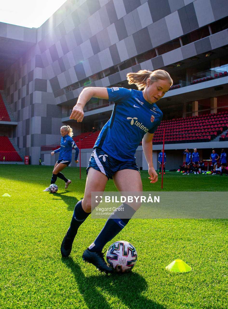 Julie Blakstad of the Norwegian women's national football