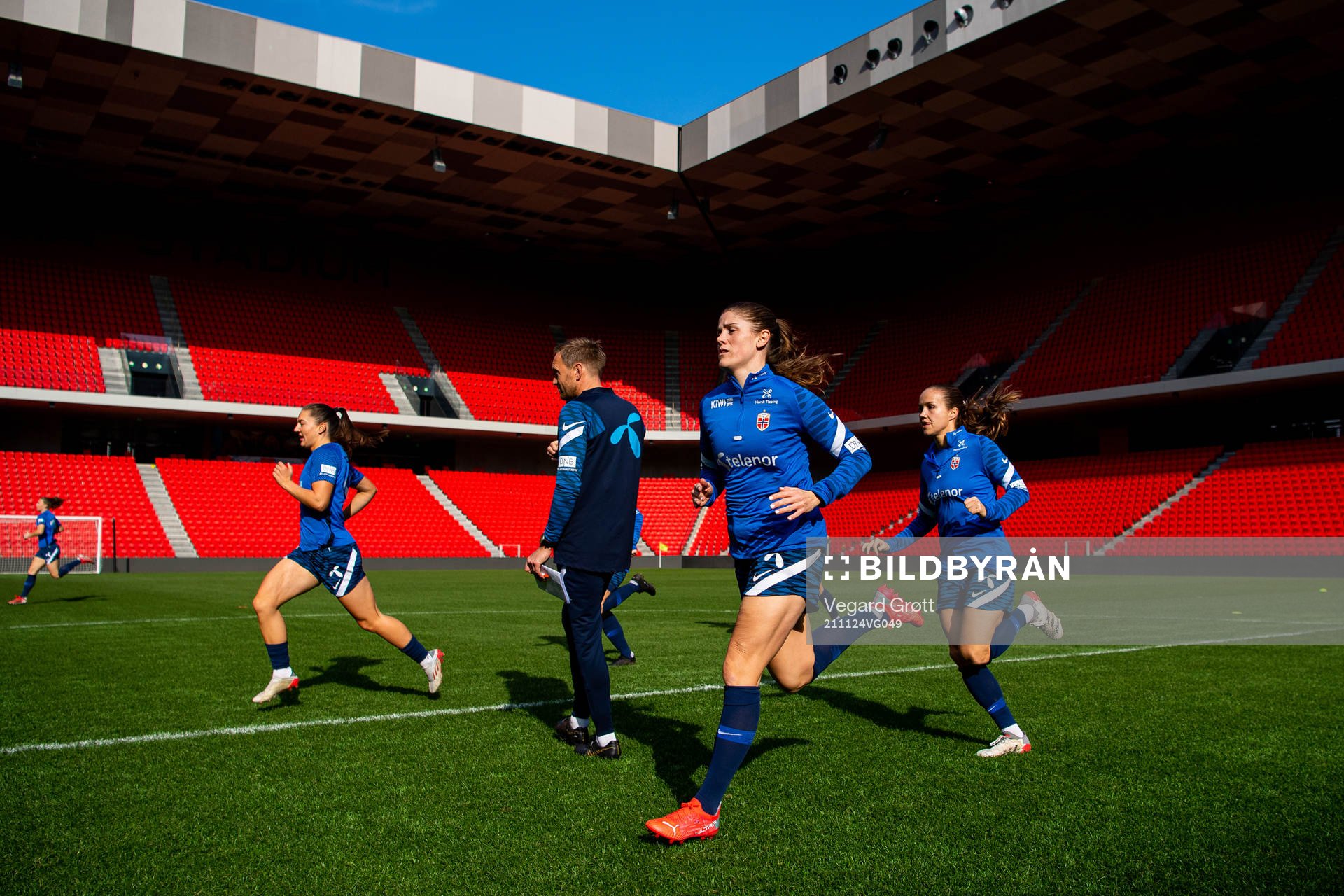 Maren Mjelde of the Norwegian women's national football team