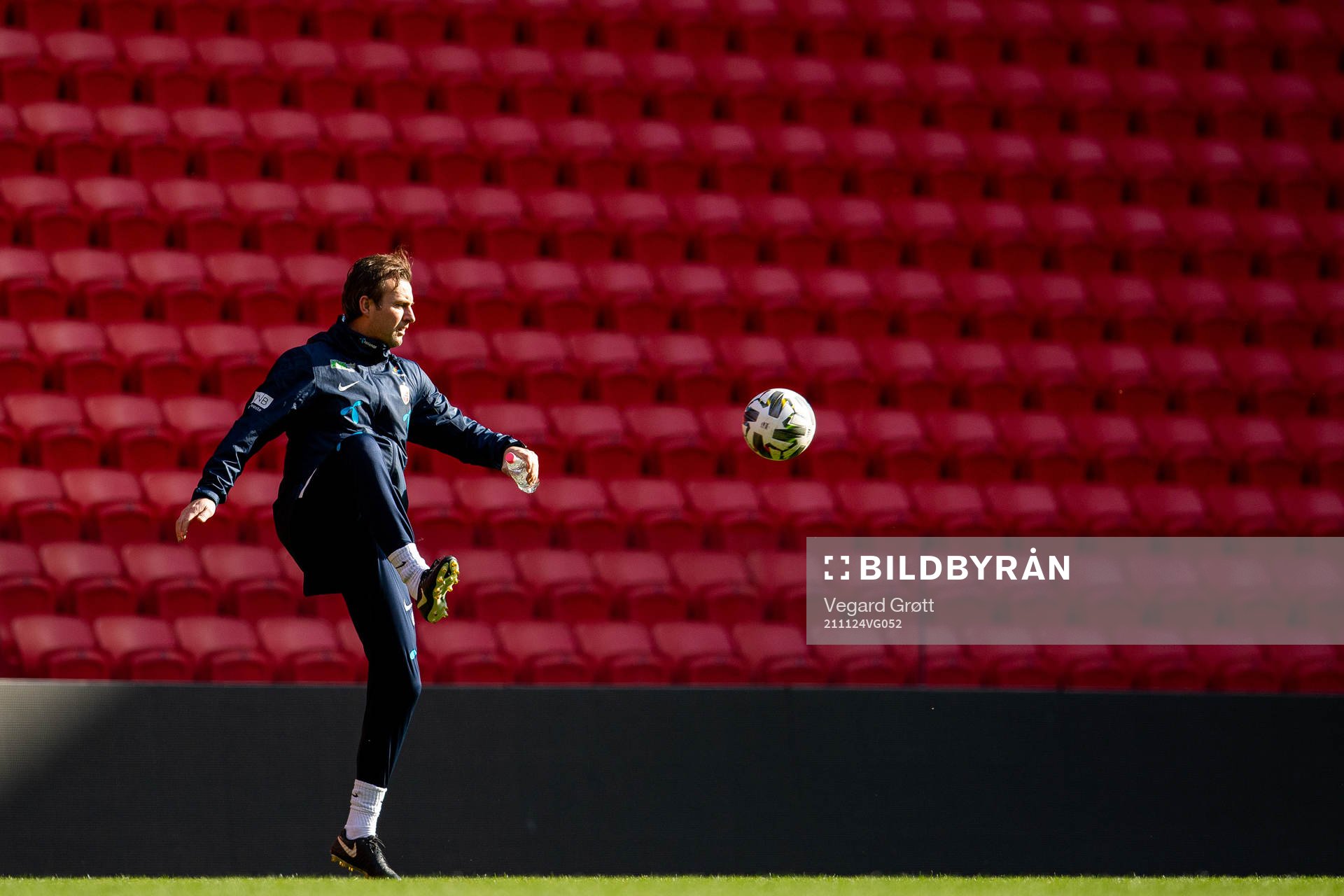 Roger Eskeland, goalkeeper coach of the Norwegian women's