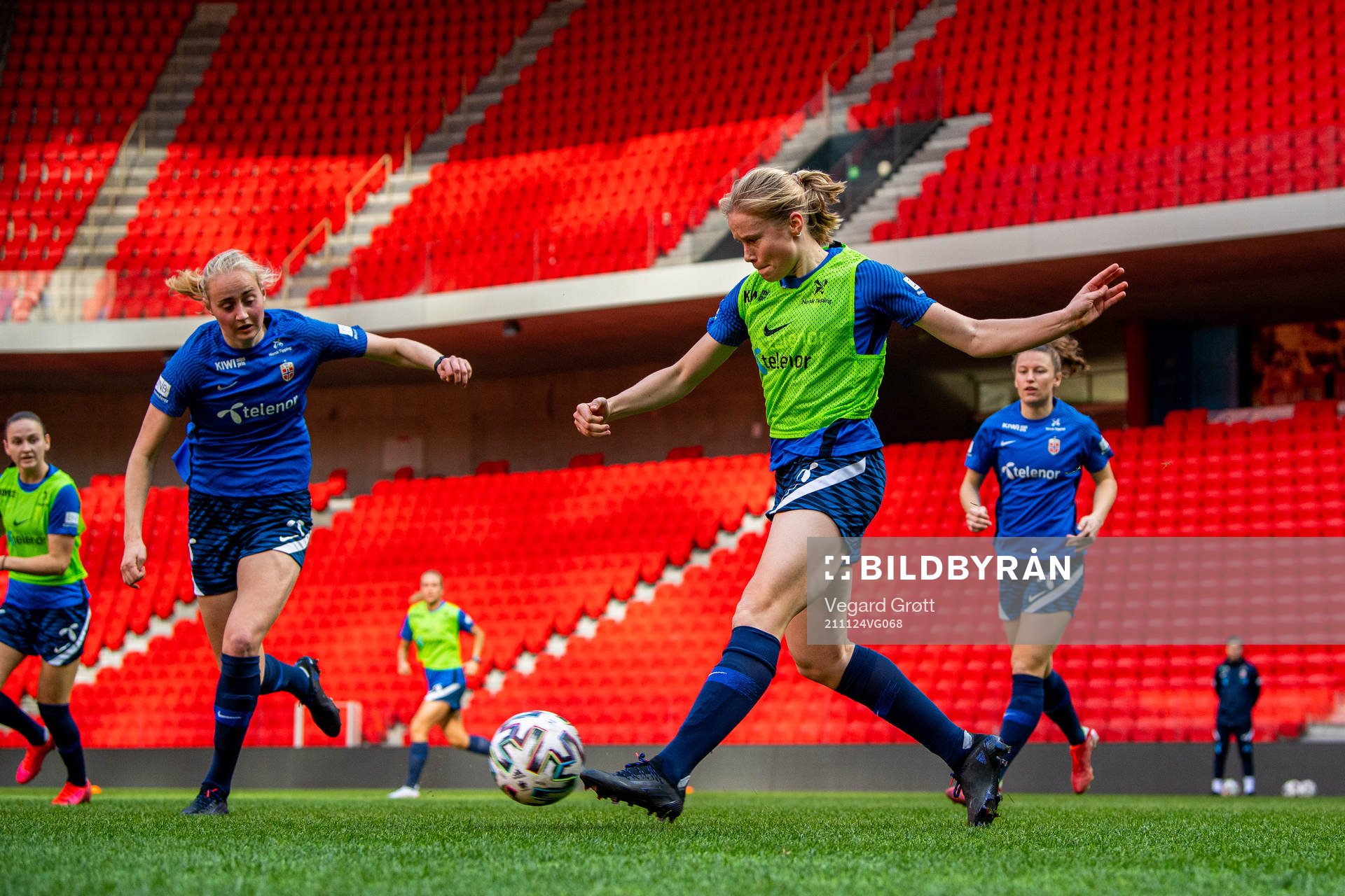 Julie Blakstad of the Norwegian women's national football