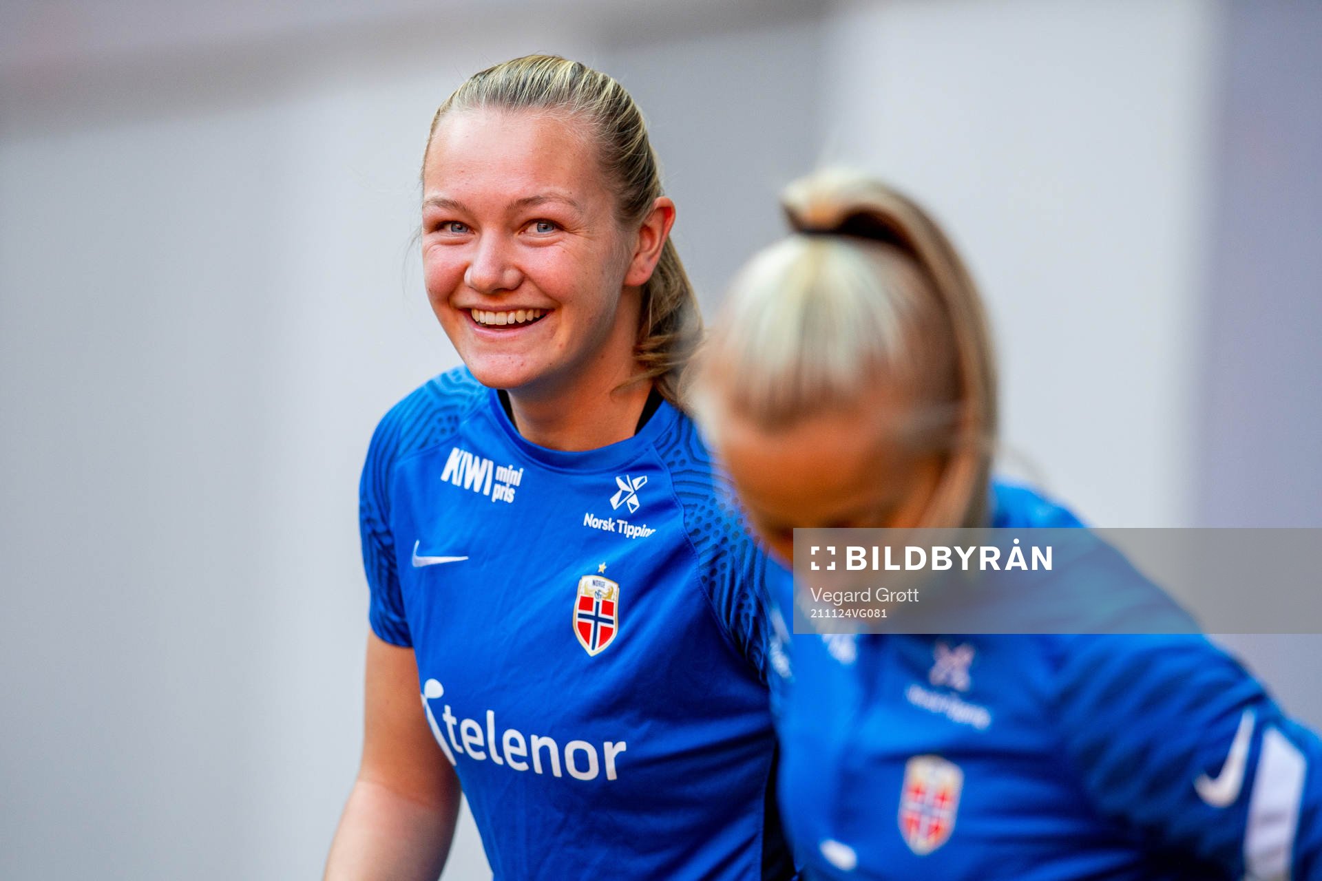 Frida Maanum of the Norwegian women's national football team