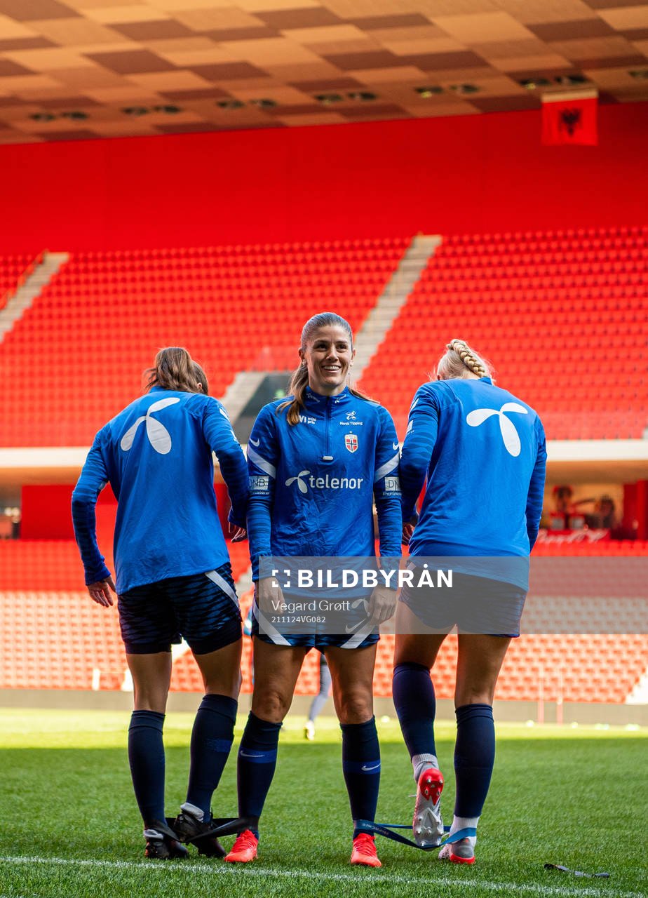 Maren Mjelde of the Norwegian women's national football team