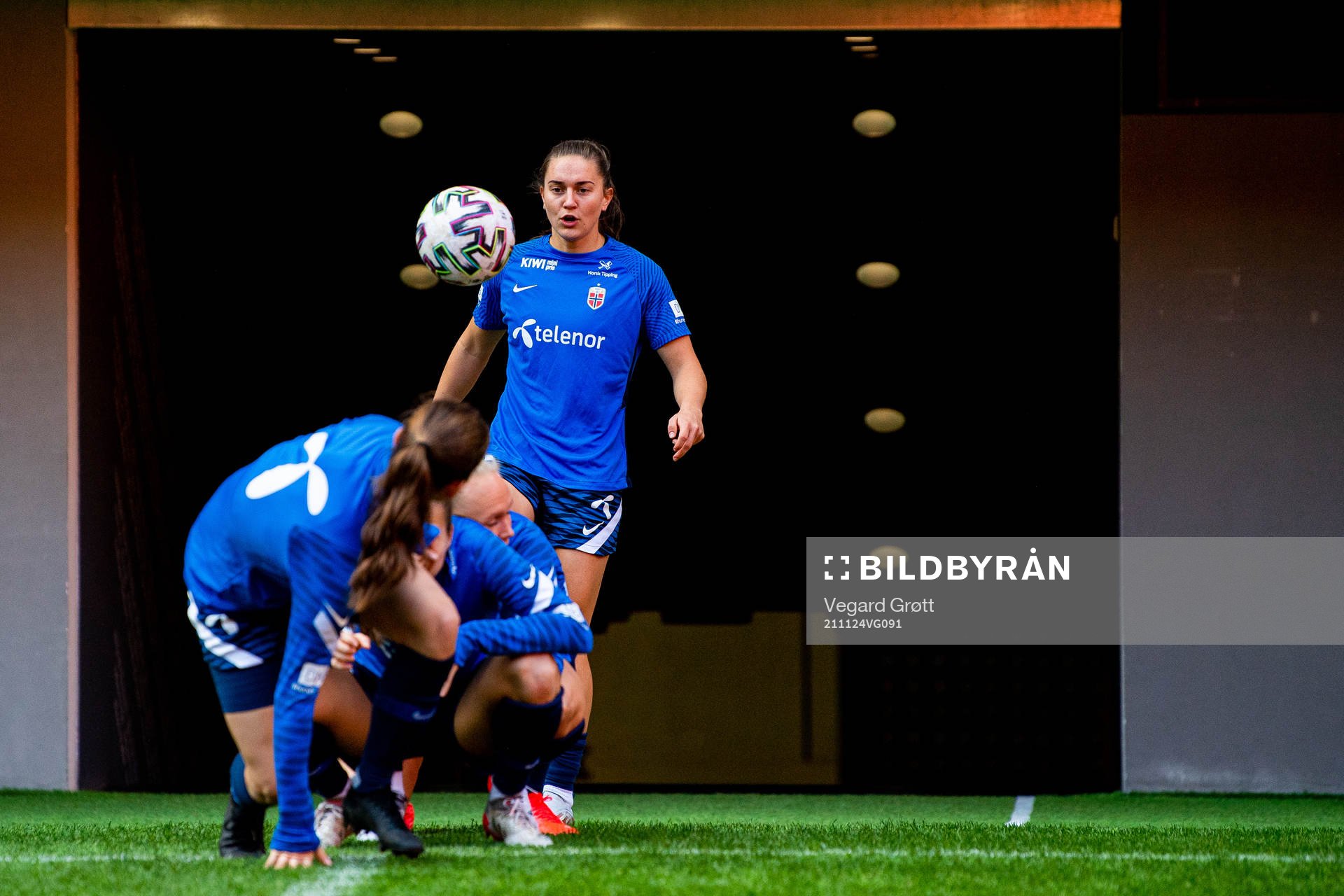 Vilde Bøe Risa of the Norwegian women's national football