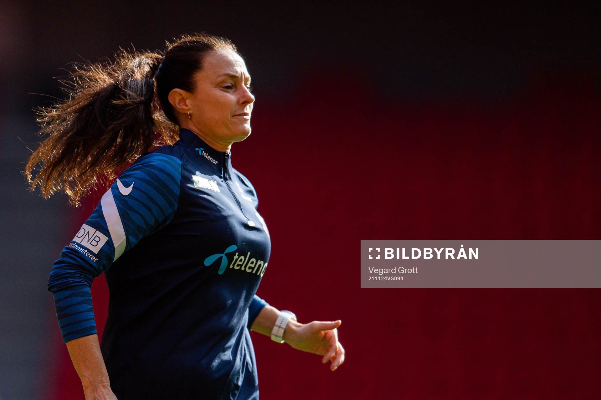 Margareta Endresen, physio of the Norwegian women's