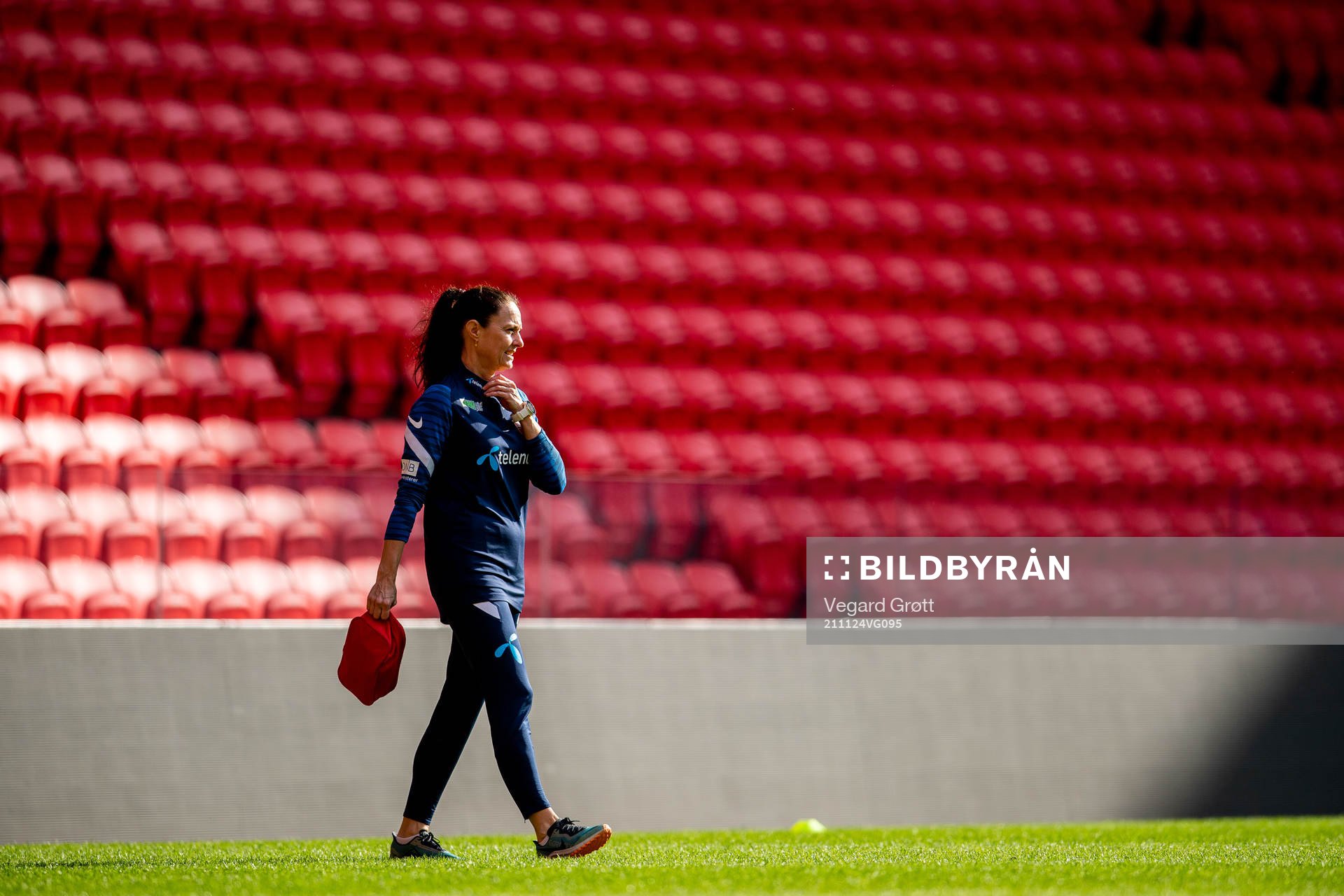 Margareta Endresen, physio of the Norwegian women's
