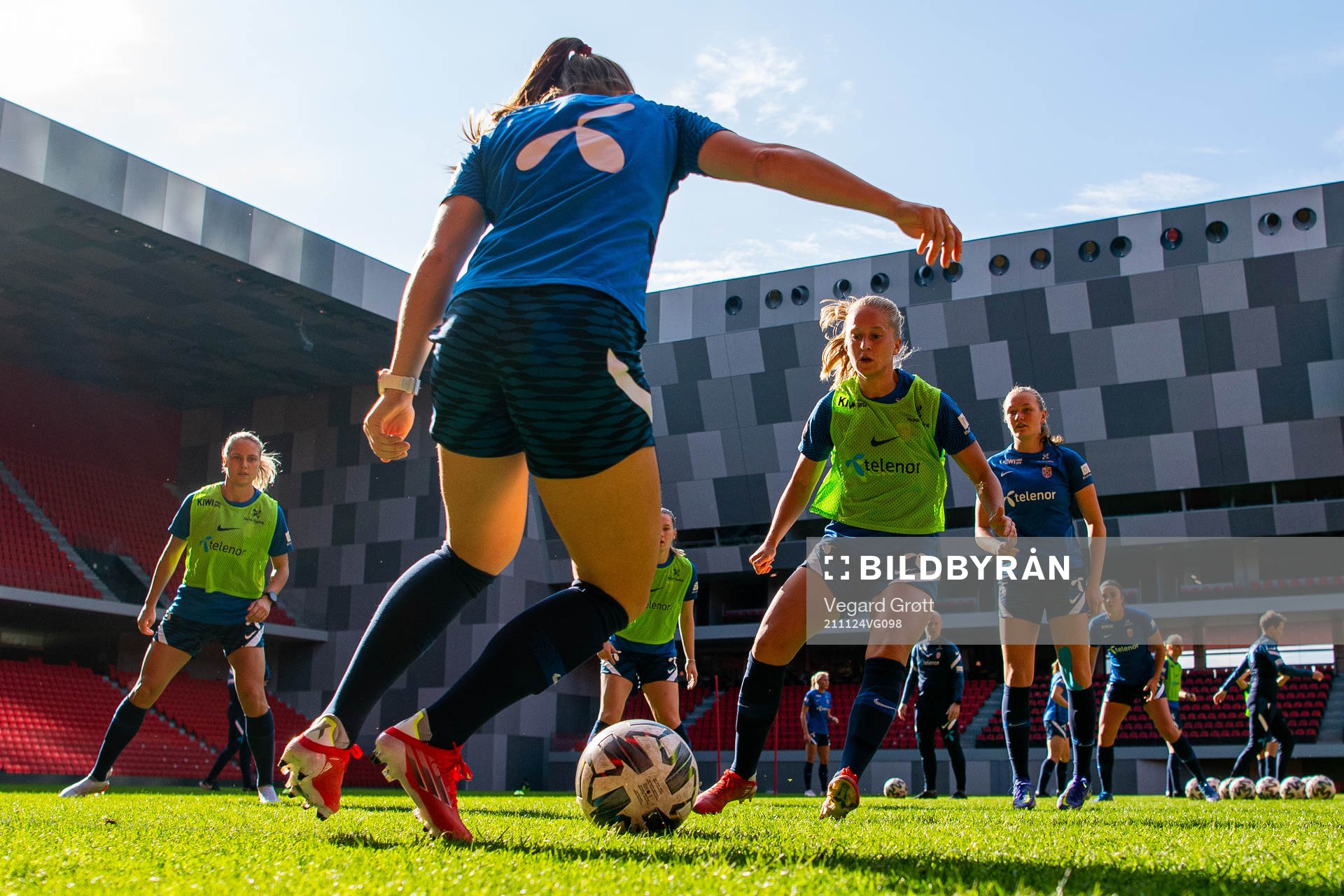 Amalie Vevle Eikeland of the Norwegian women's national